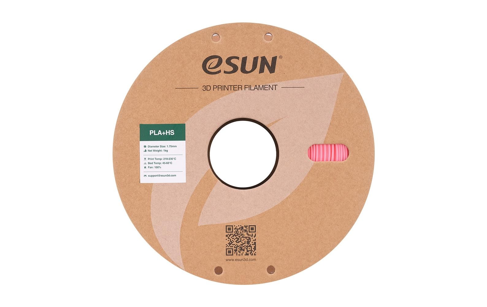 eSUN 3D-Drucker-Filament PLA+ 1,75 mm Pink, 1 kg