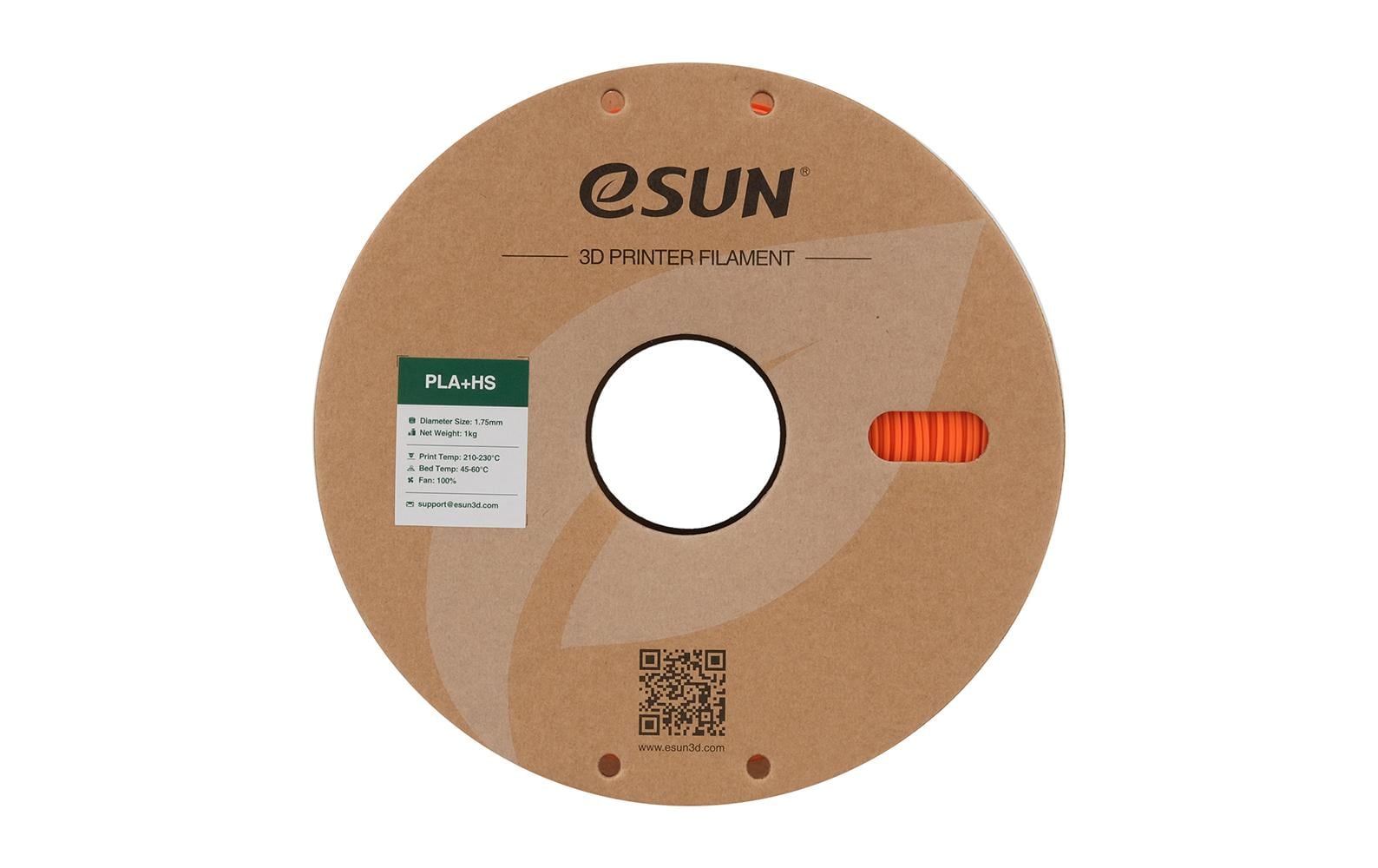 eSUN Filament PLA – 1,75 mm, 1 kg – Orange