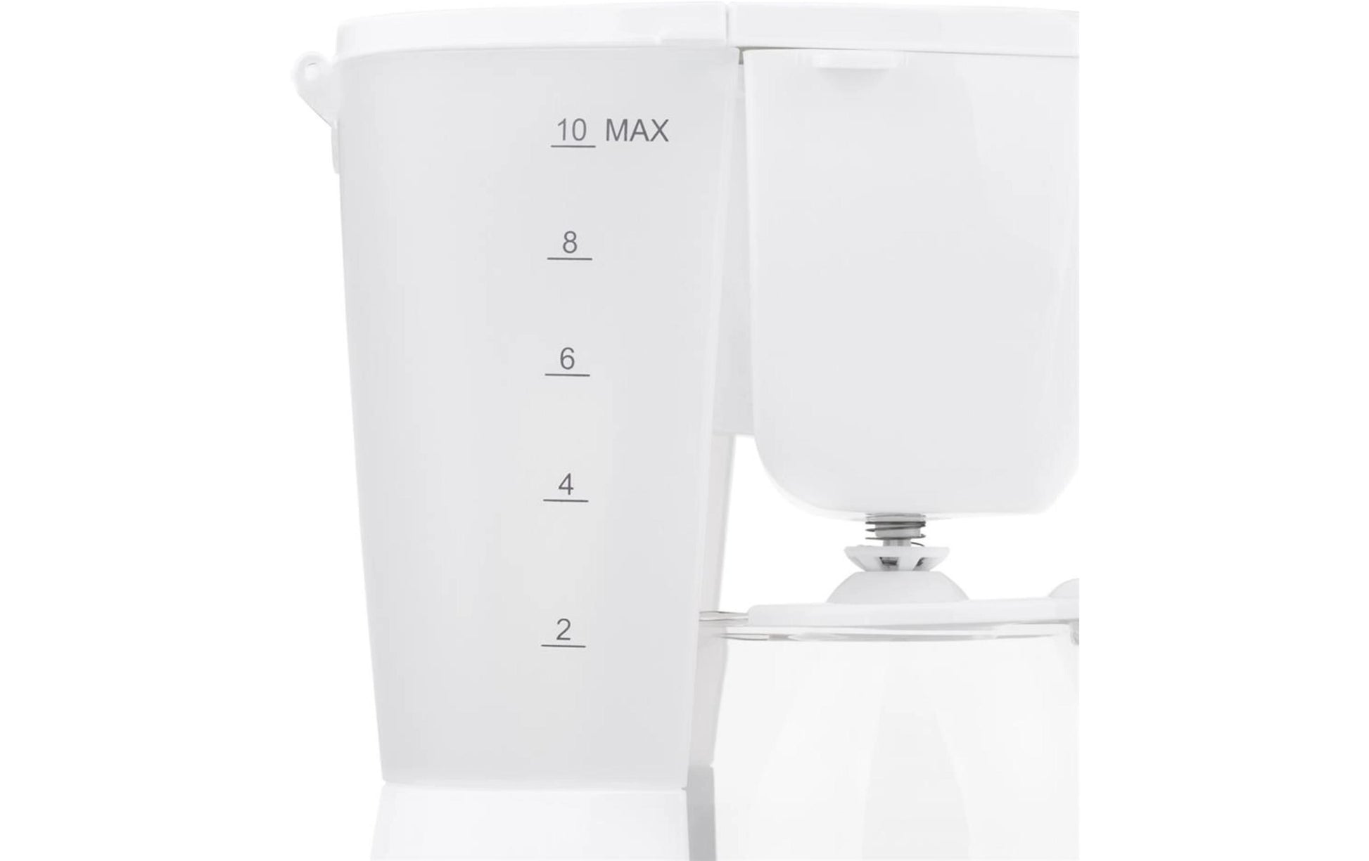 Tristar CM-1283 Filterkaffeemaschine – 10 Tassen, 1 l, Glaskanne, Silber/Schwarz