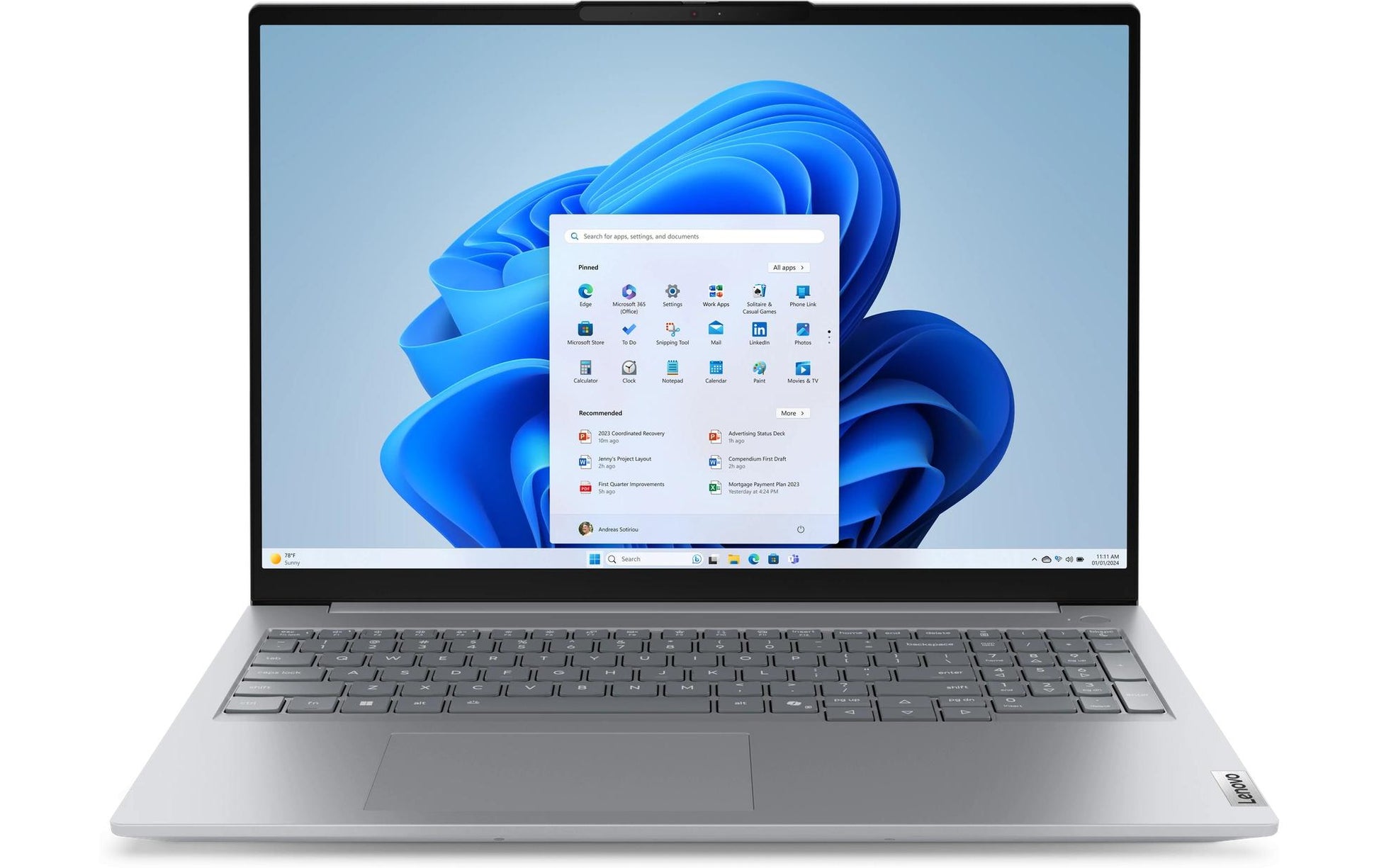 Lenovo ThinkBook 16 G8 – Windows 11 Pro