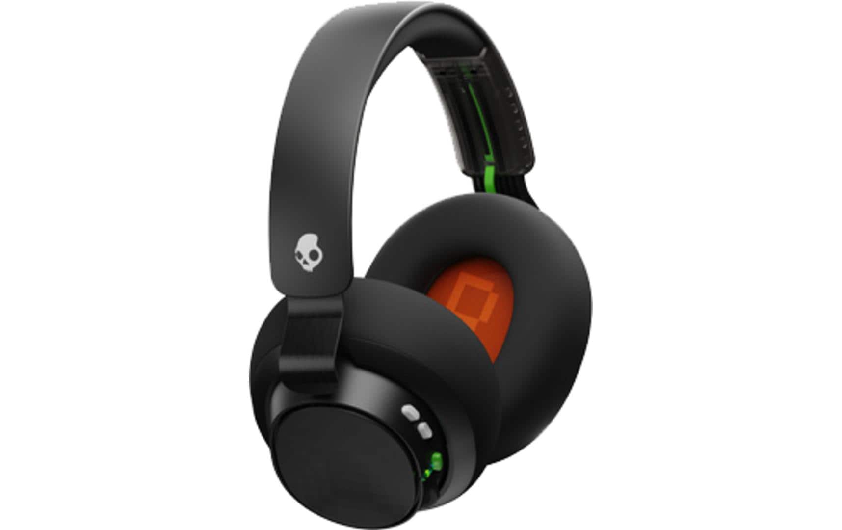 Skullcandy SLYR Pro – Over-Ear Gaming-Headset – 3,5 mm/Kabel & Bluetooth, abnehmbares Mikrofon – Schwarz – bis 24
