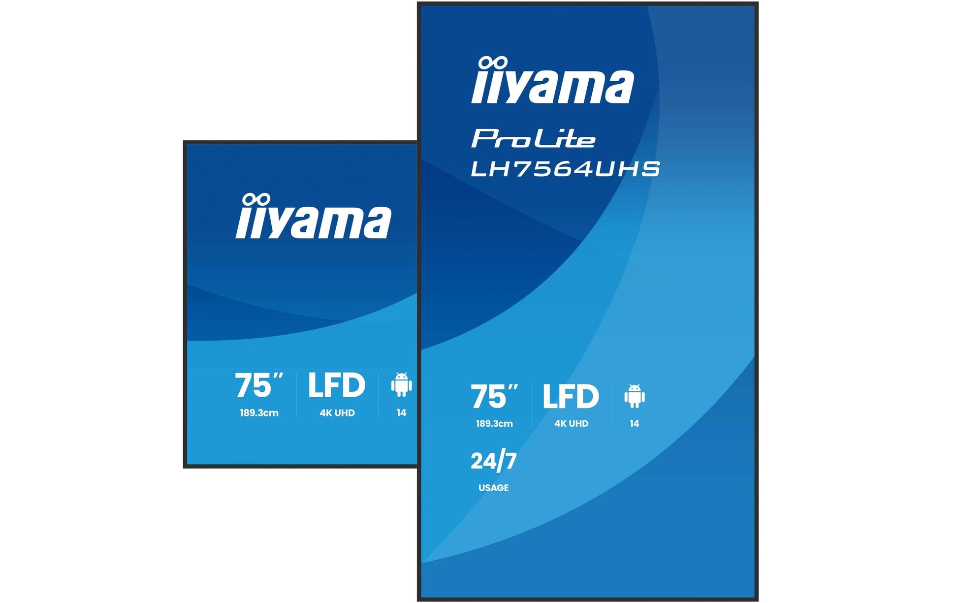 iiyama ProLite – Signage-Display, 75", Ultra HD 4K, 500 cd/m², VA