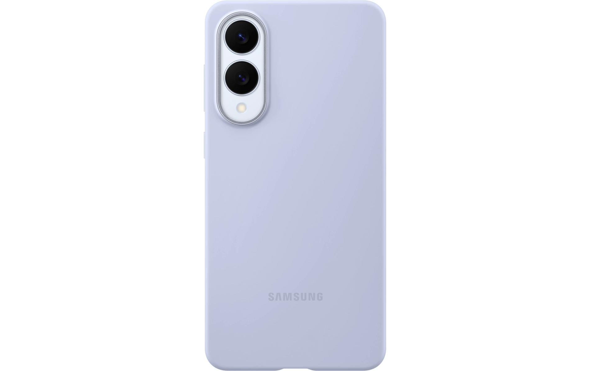 Samsung Backcover – für Samsung Galaxy S25 Edge, Silikon, Hellblau