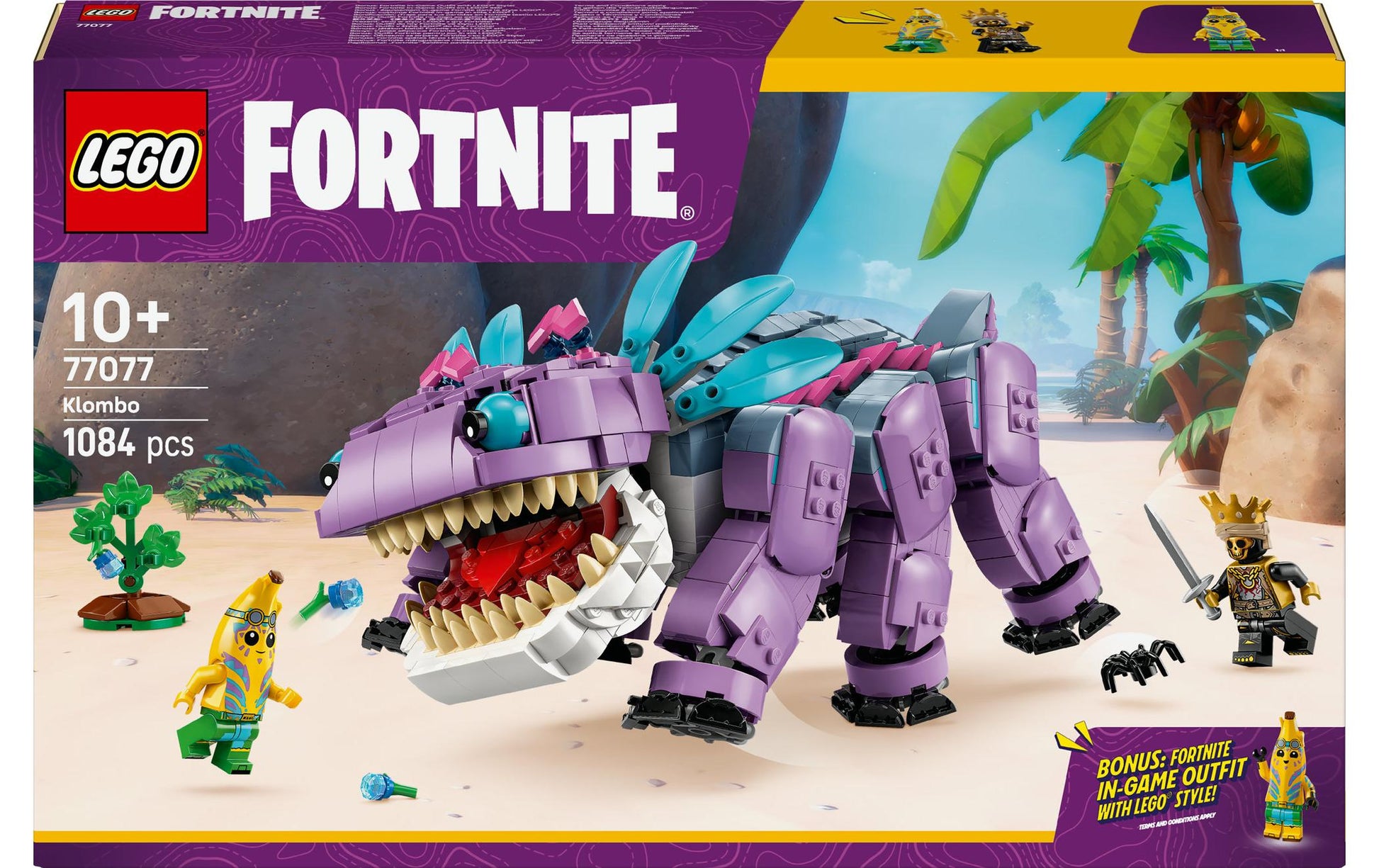 LEGO Klombo 3D Puzzle – Fortnite – 1084 Teile – 28,2×7,2×45,6 cm – ab 10 J.