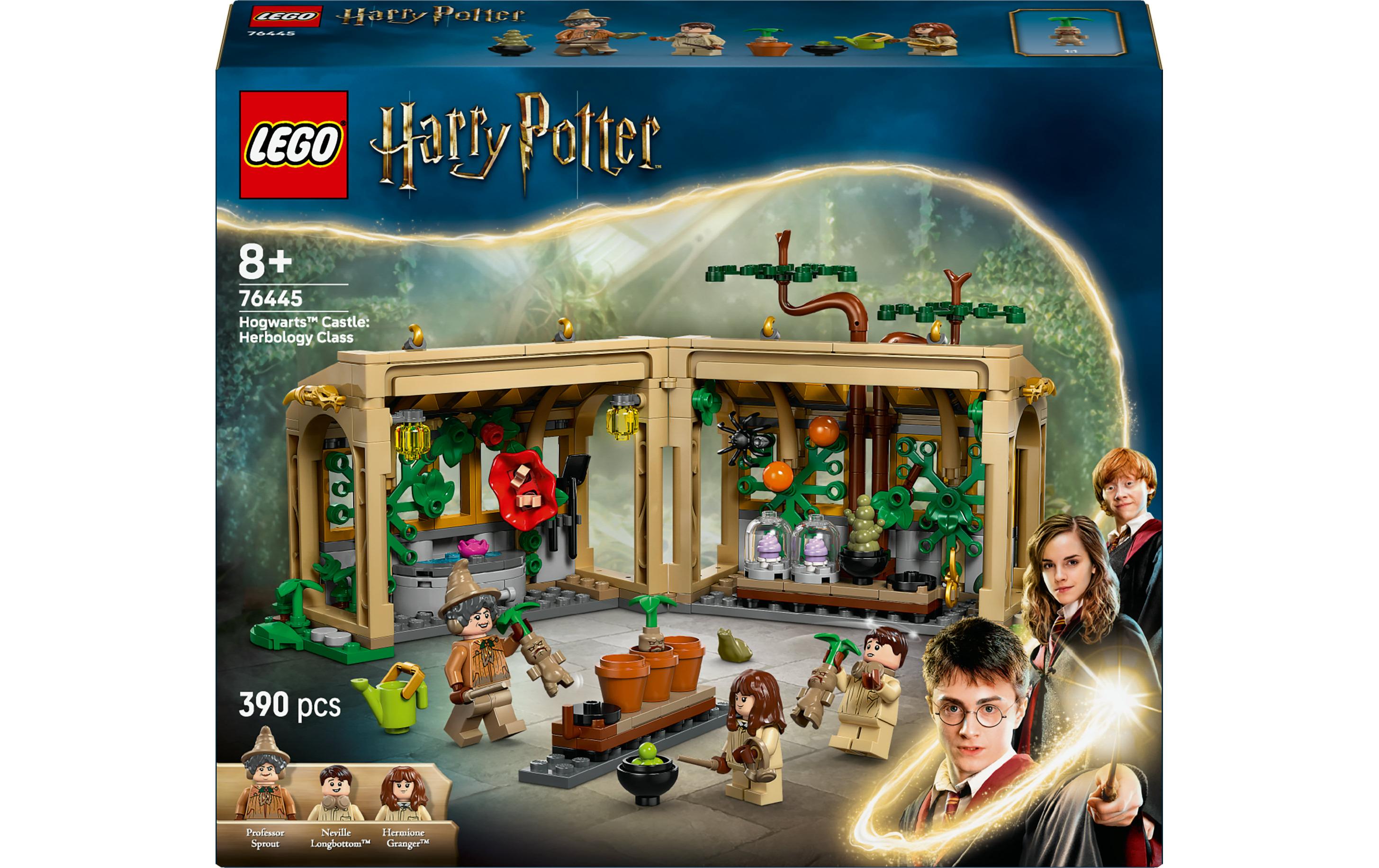 LEGO Harry Potter Hogwarts: Kräuterkundeunterricht Bauset – 390-teilig – 22,2 × 6,2 × 26,2 cm – ab 8 J.