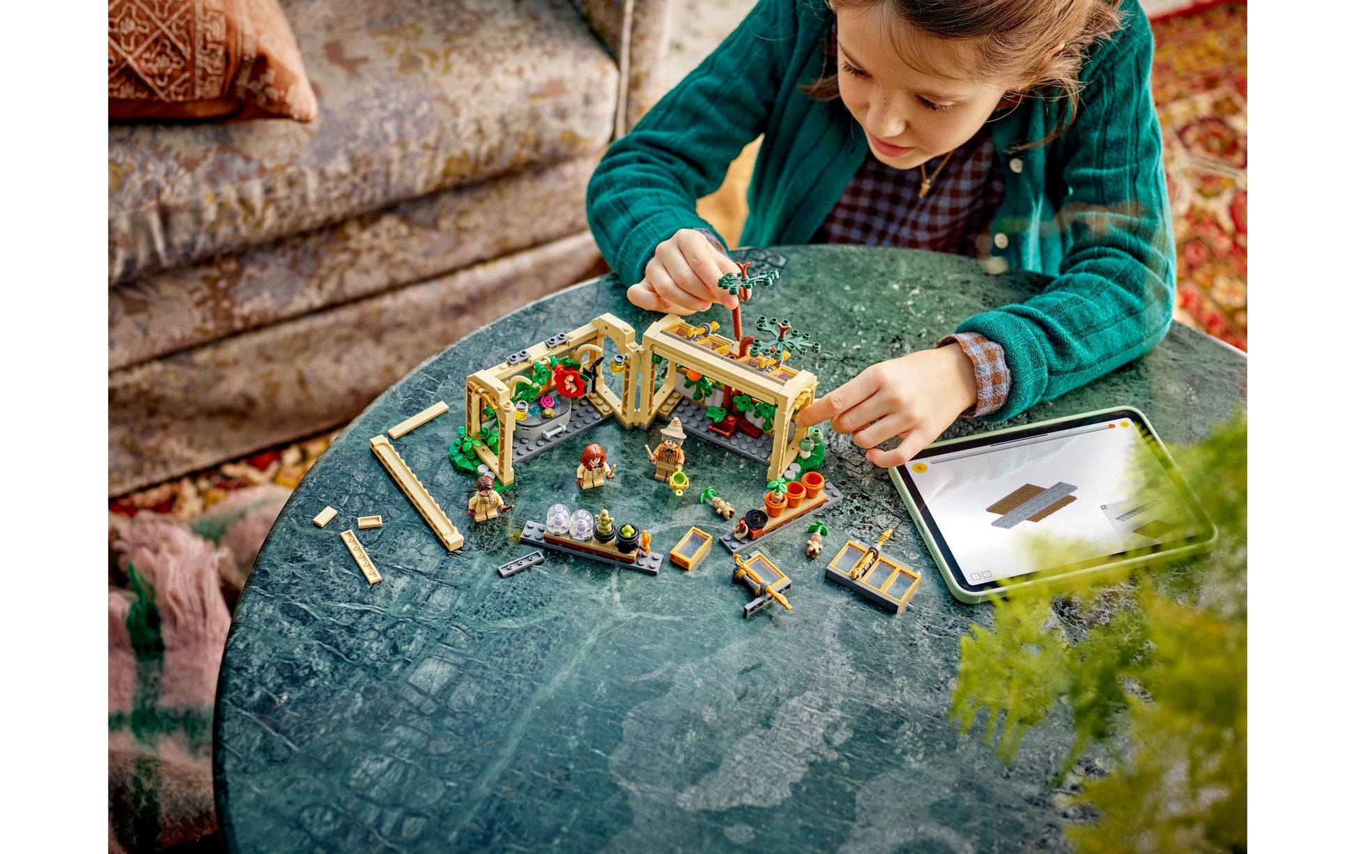 LEGO Harry Potter Hogwarts: Kräuterkundeunterricht Bauset – 390-teilig – 22,2 × 6,2 × 26,2 cm – ab 8 J.