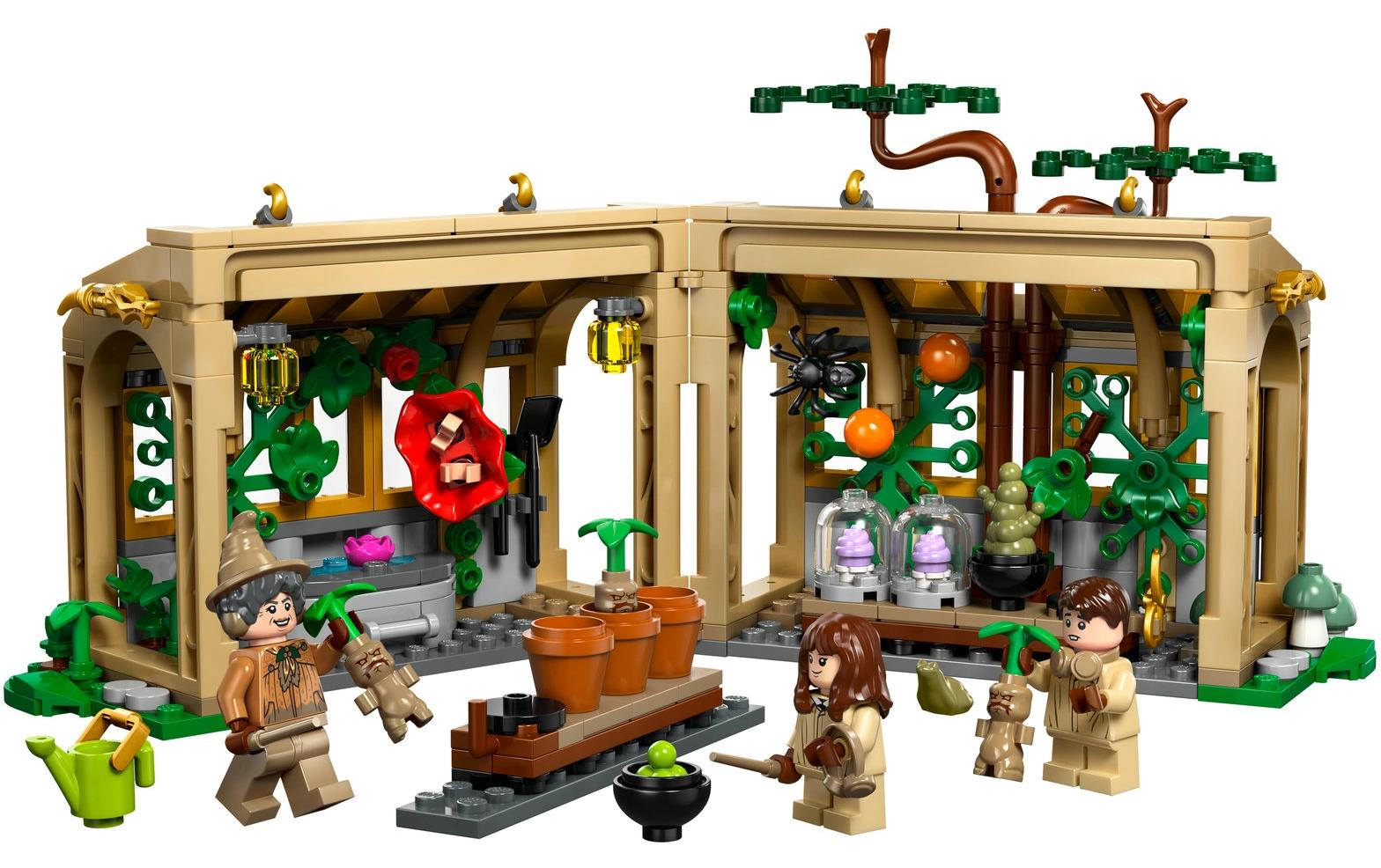 LEGO Harry Potter Hogwarts: Kräuterkundeunterricht Bauset – 390-teilig – 22,2 × 6,2 × 26,2 cm – ab 8 J.