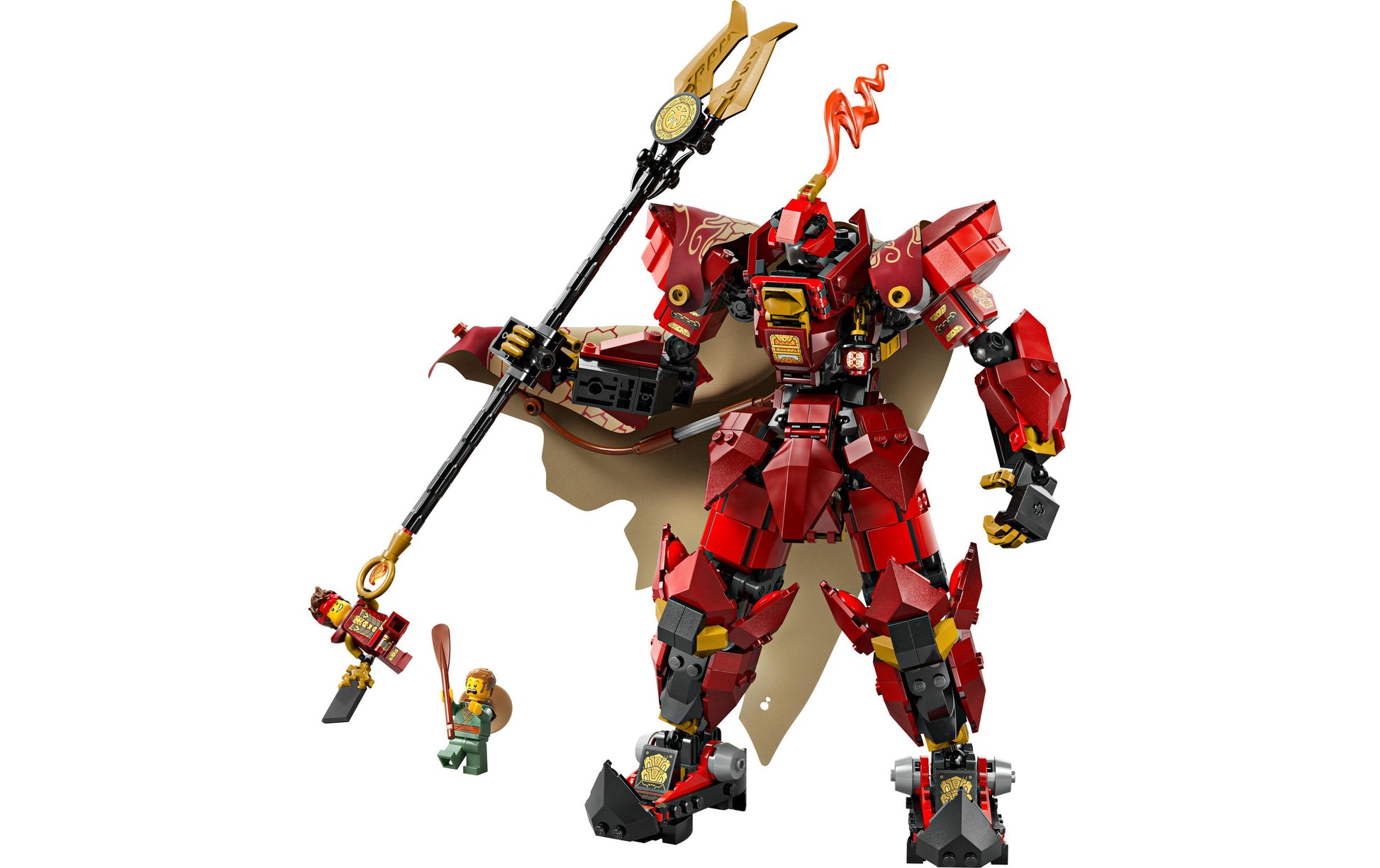 LEGO Der Feuerritter-Mech 3D-Puzzle – Ninjago – 996 Teile – 37,8 × 9,4 × 35,4 cm – ab 14 J.