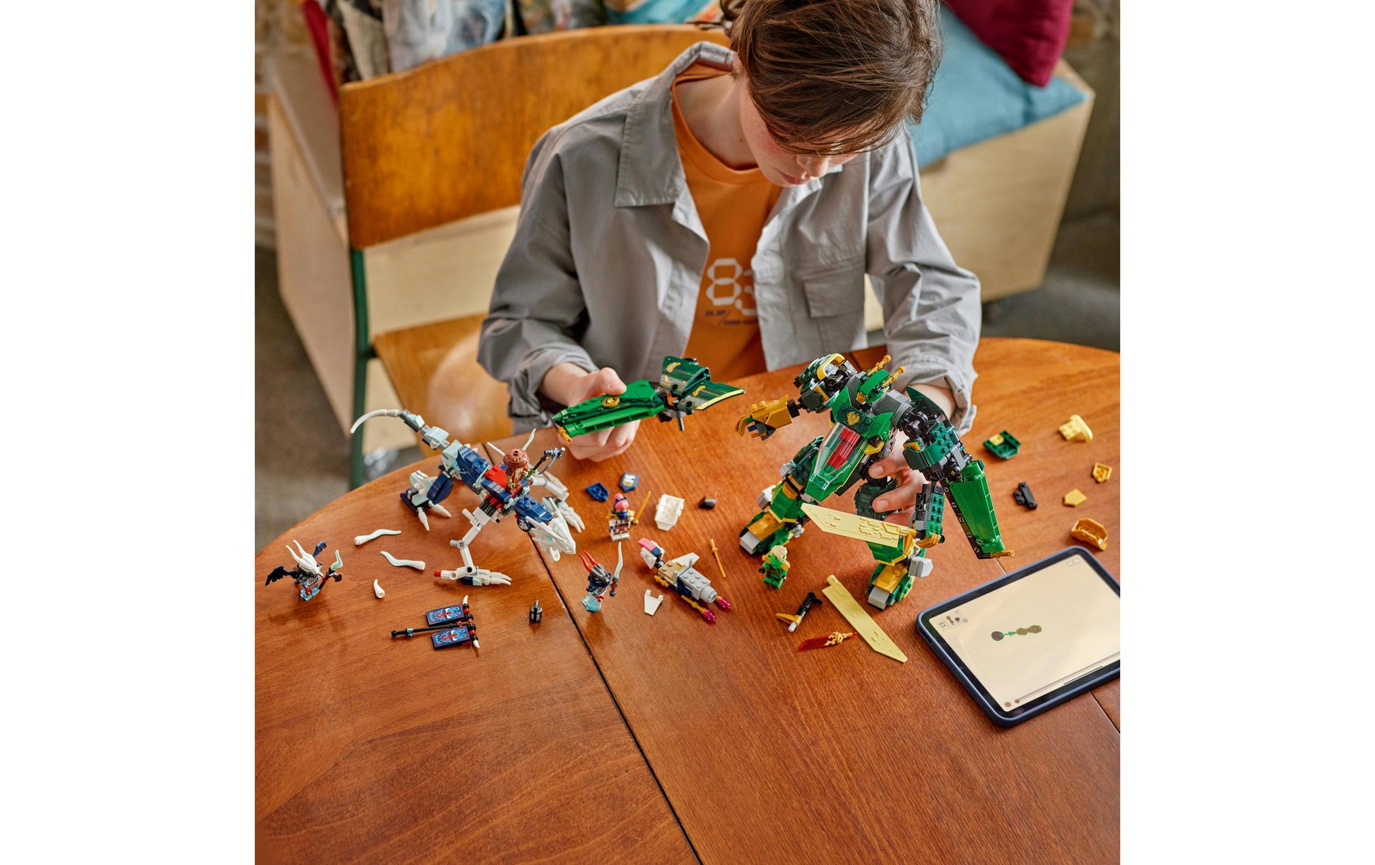 LEGO Lloyds Jet-Mech 3D Puzzle – Ninjago – 1112 Teile – 28,2 × 7,2 × 45,6 cm – ab 9 Jahren