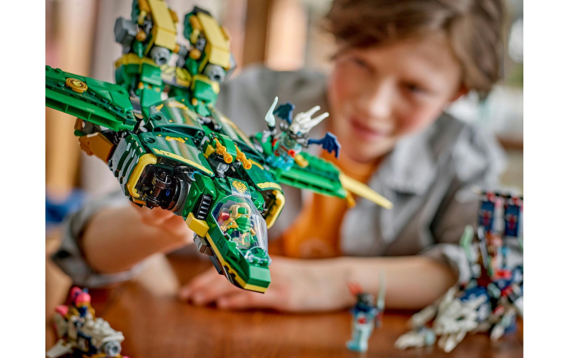 LEGO Lloyds Jet-Mech 3D Puzzle – Ninjago – 1112 Teile – 28,2 × 7,2 × 45,6 cm – ab 9 Jahren