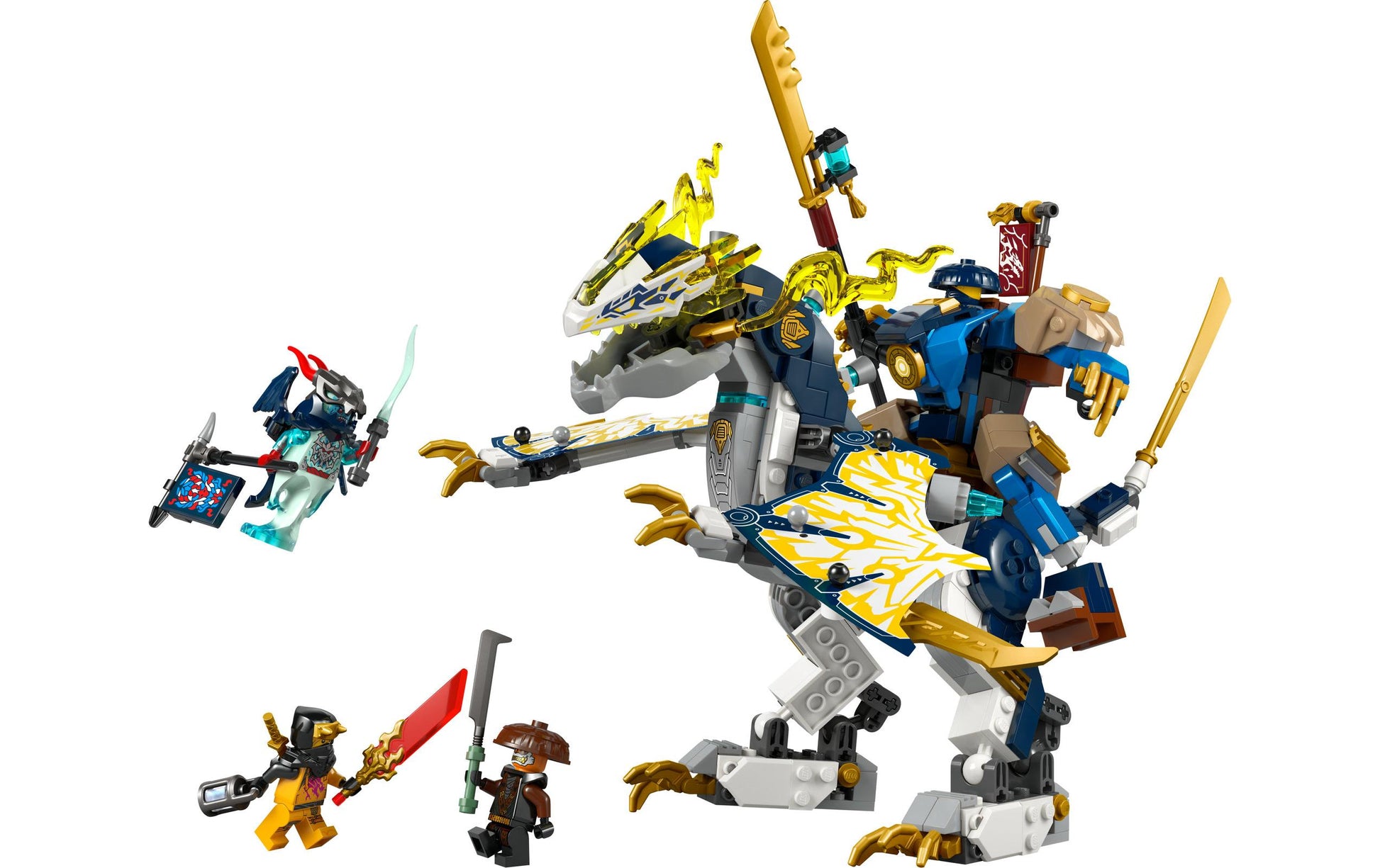 LEGO Ninjago Rogues Mech-Drachenreiter Bauset – 584-teilig – 26,2 × 5,7 × 38,2 cm – ab 8 J.
