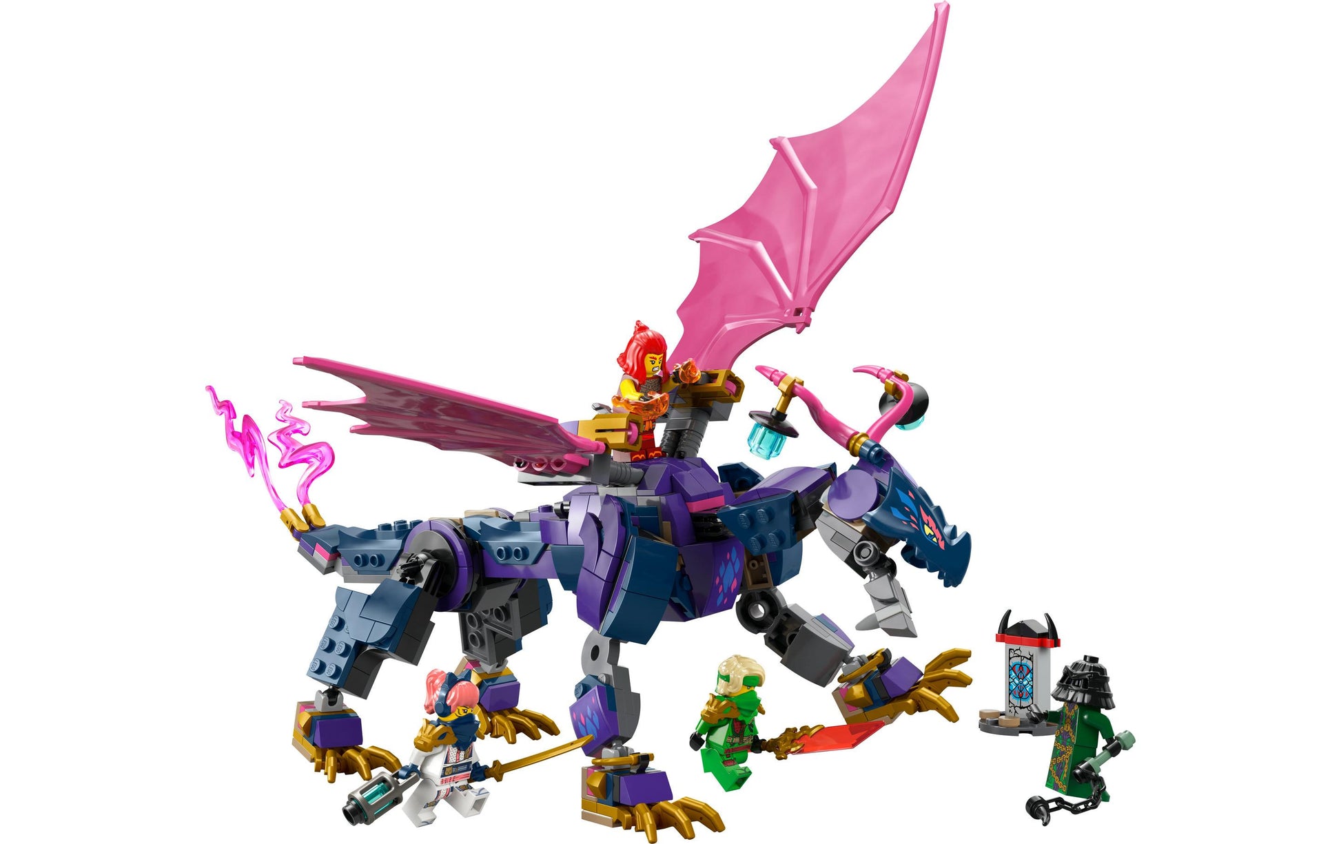 LEGO NINJAGO Rontu der Meisterdrache – 381-teilig – 19,1×7,2×26,2 cm – ab 7 J.