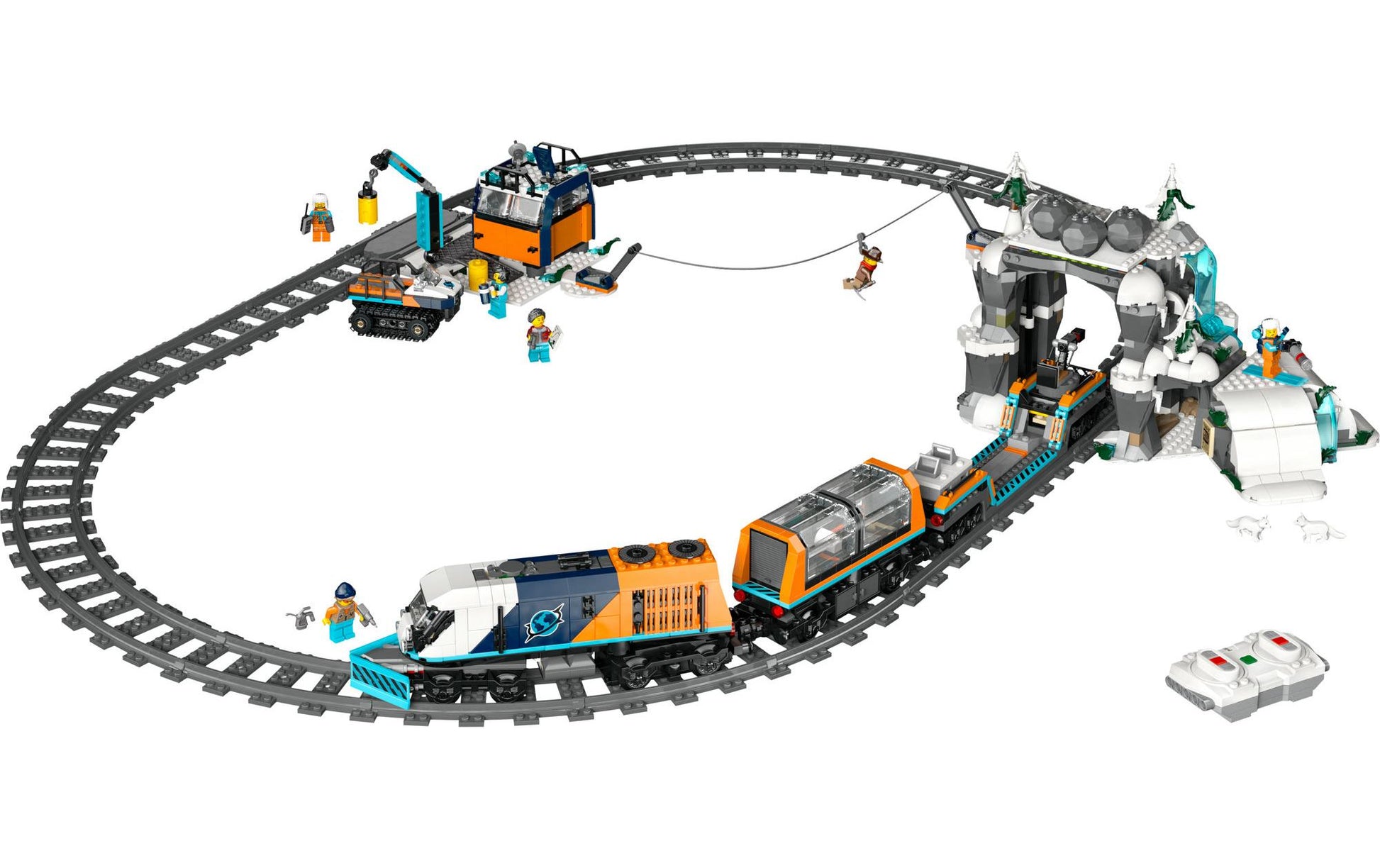 LEGO City Arktis-Polarexpress – 1517-teilig – 37,8 × 13,2 × 55,5 cm – ab 7 Jahren