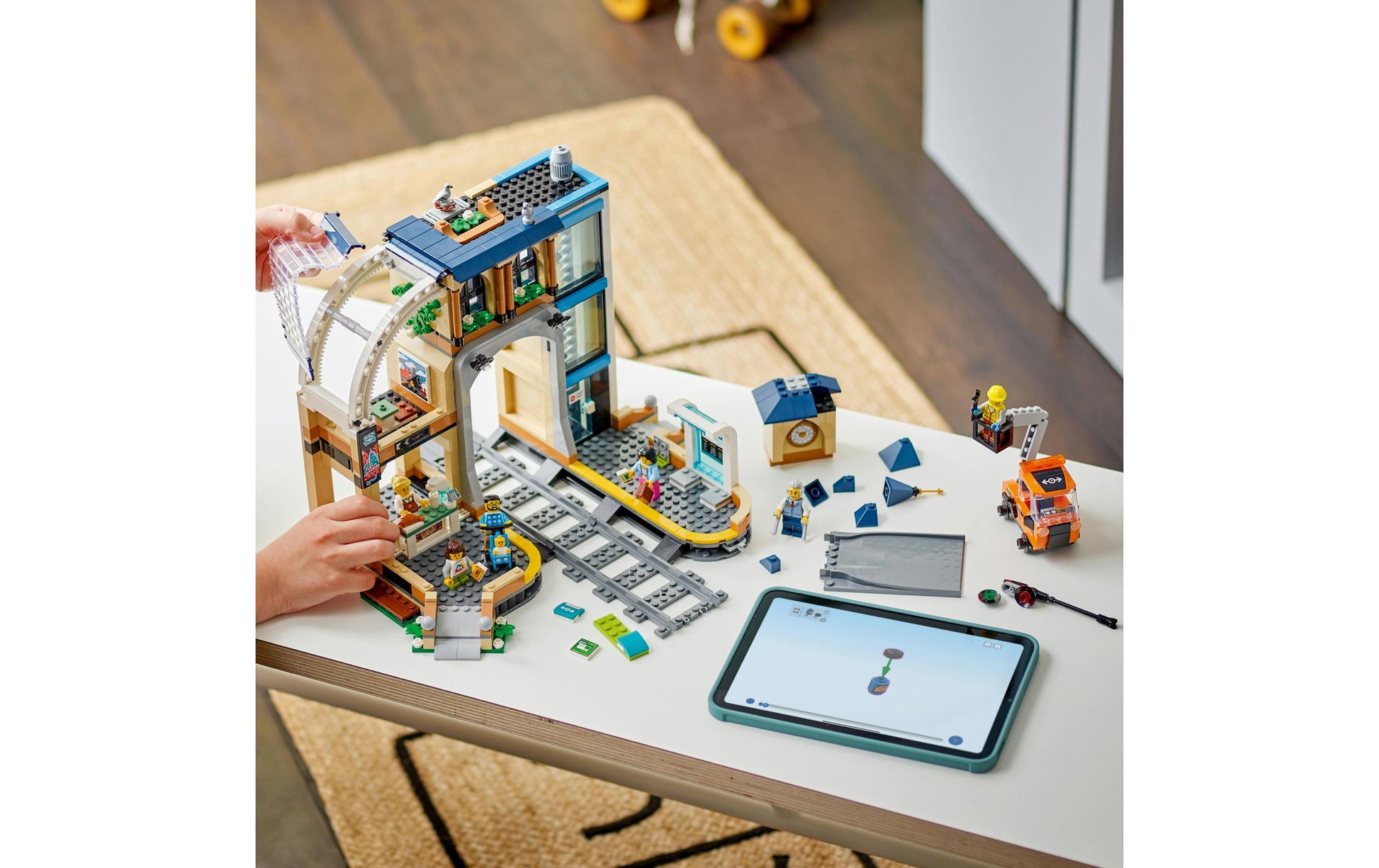 LEGO Hauptbahnhof – City – 752-teilig – 35,4 × 9,4 × 37,8 cm – ab 7 J.