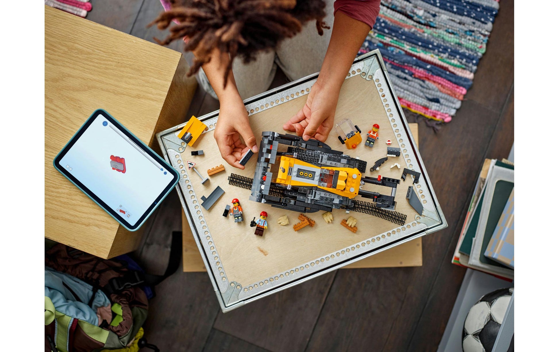 LEGO City Bulldozer mit Frontlader – 682-teilig – 26,2 × 7,1 × 38,2 cm – ab 8 J.