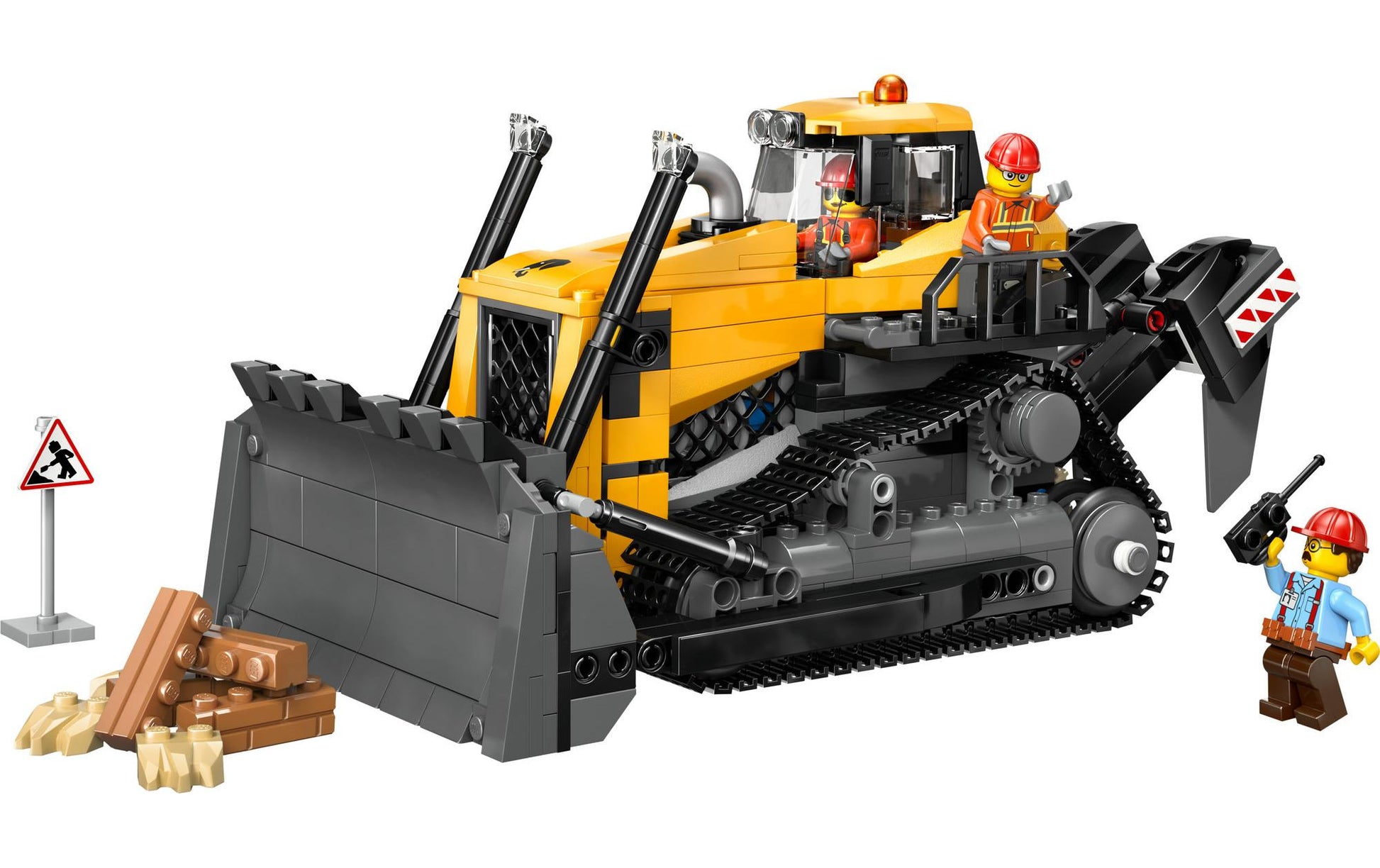 LEGO City Bulldozer mit Frontlader – 682-teilig – 26,2 × 7,1 × 38,2 cm – ab 8 J.