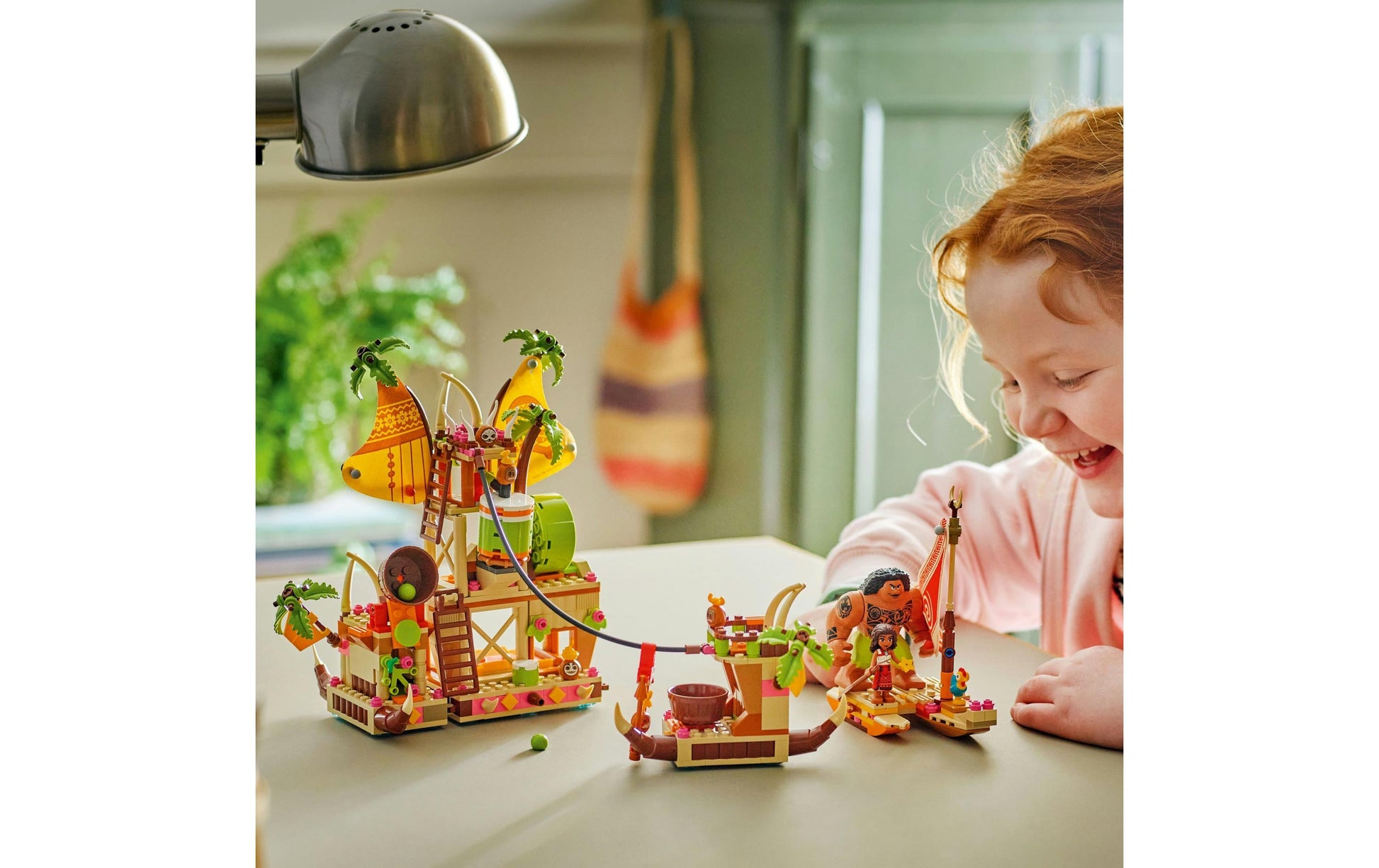 LEGO Kakamora-Barke 43258 Bauset – Disney Princess – 572-teilig – 28,2 × 6,1 × 45,6 cm – ab 7 J.