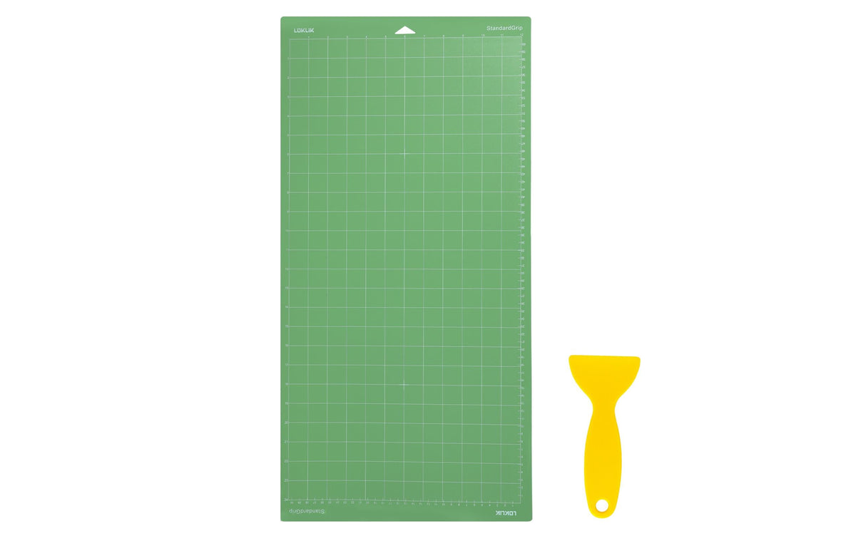 LOKLiK Plotter-Matte StandardGrip – 33,0 × 66,0 cm – Grün – für Cricut Maker – 3er-Set
