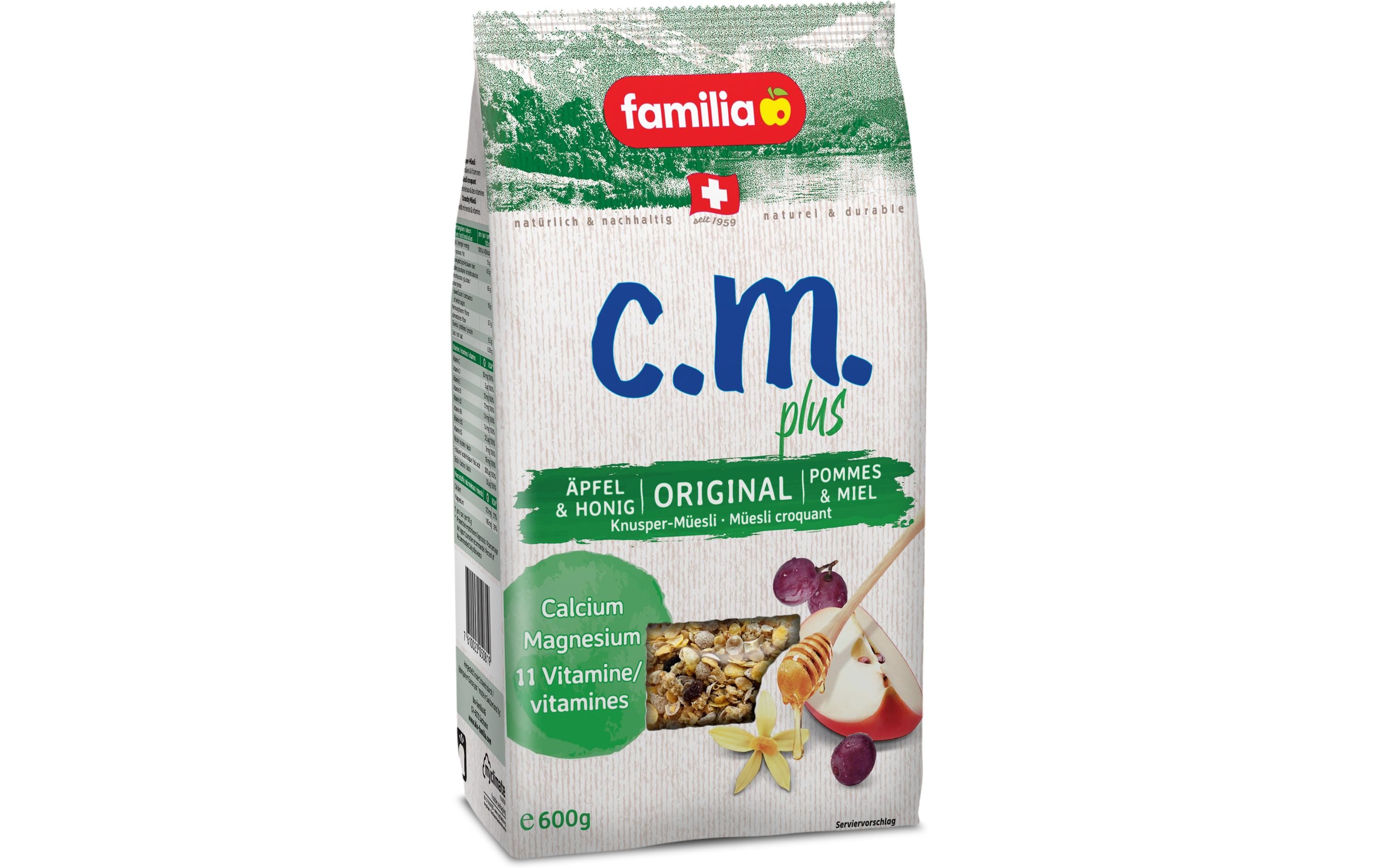 Familia CM Plus Original Müesli – Früchte & Beeren – 600 g