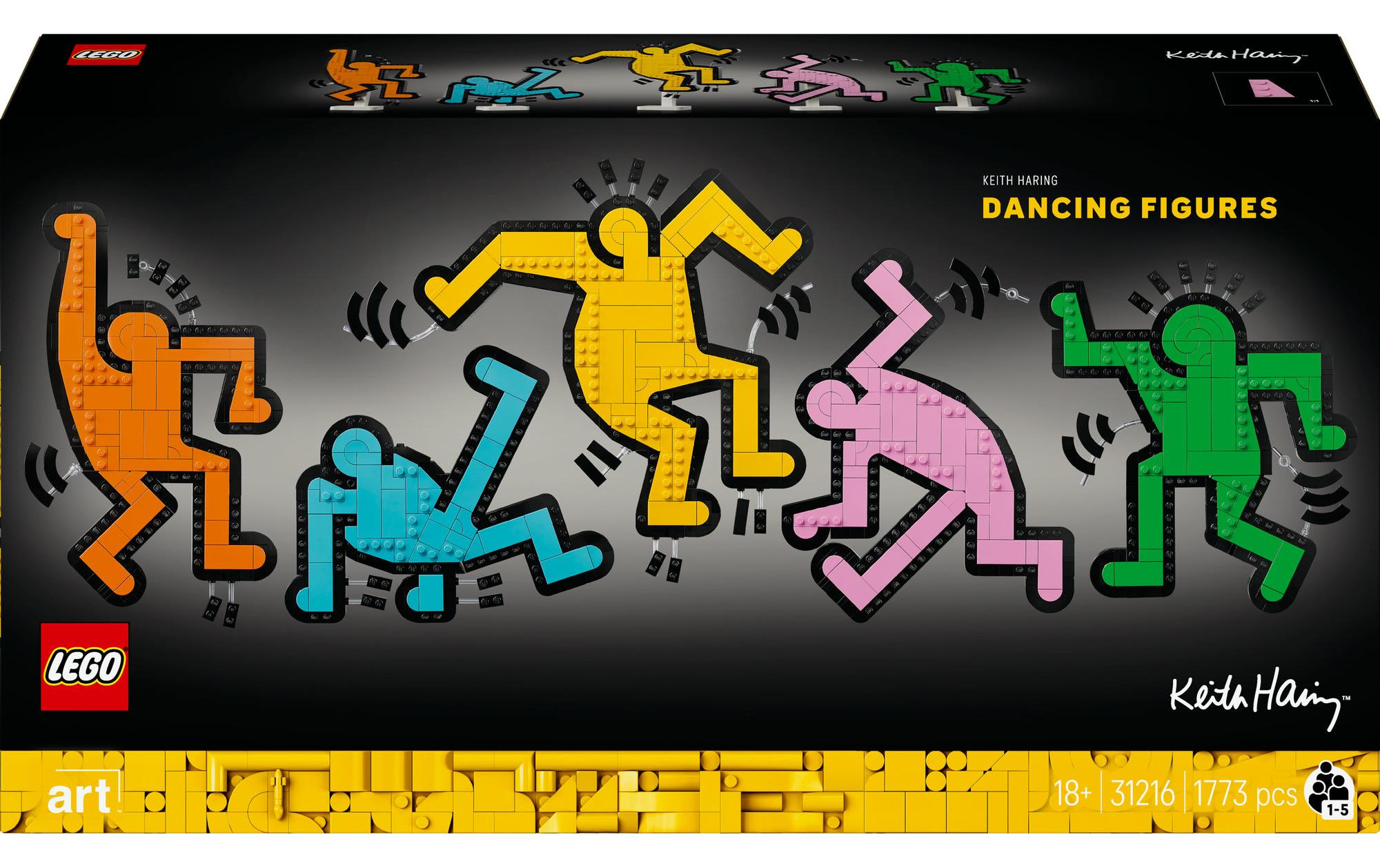 LEGO Puzzle Keith Haring – 1773 Teile – 28,2 × 11,8 cm – ab 18 Jahren