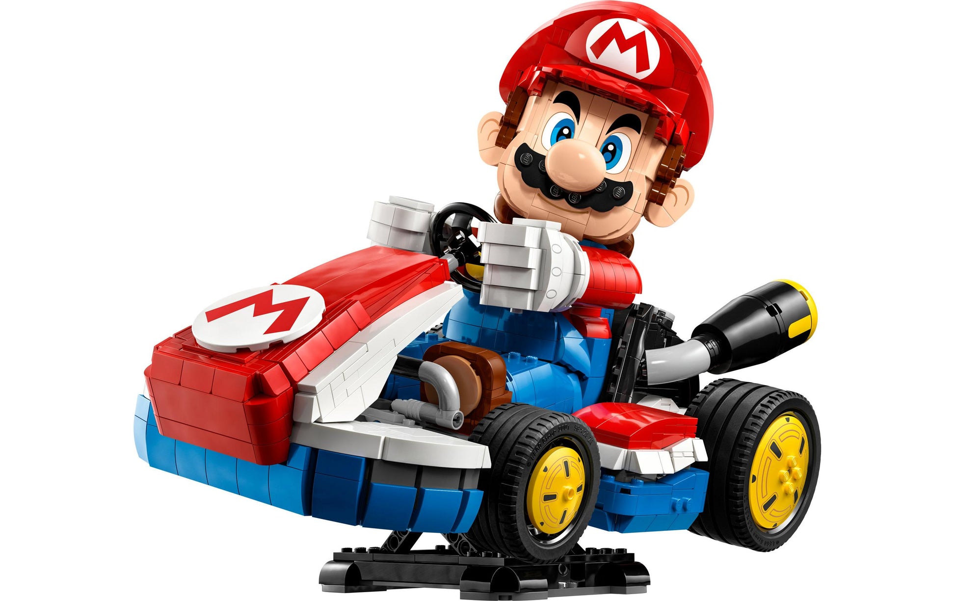 LEGO Super Mario 72037 Mario und Standard-Kart – 1972-teilig – 37,8 × 8,7 × 55,5 cm – ab 18 J.