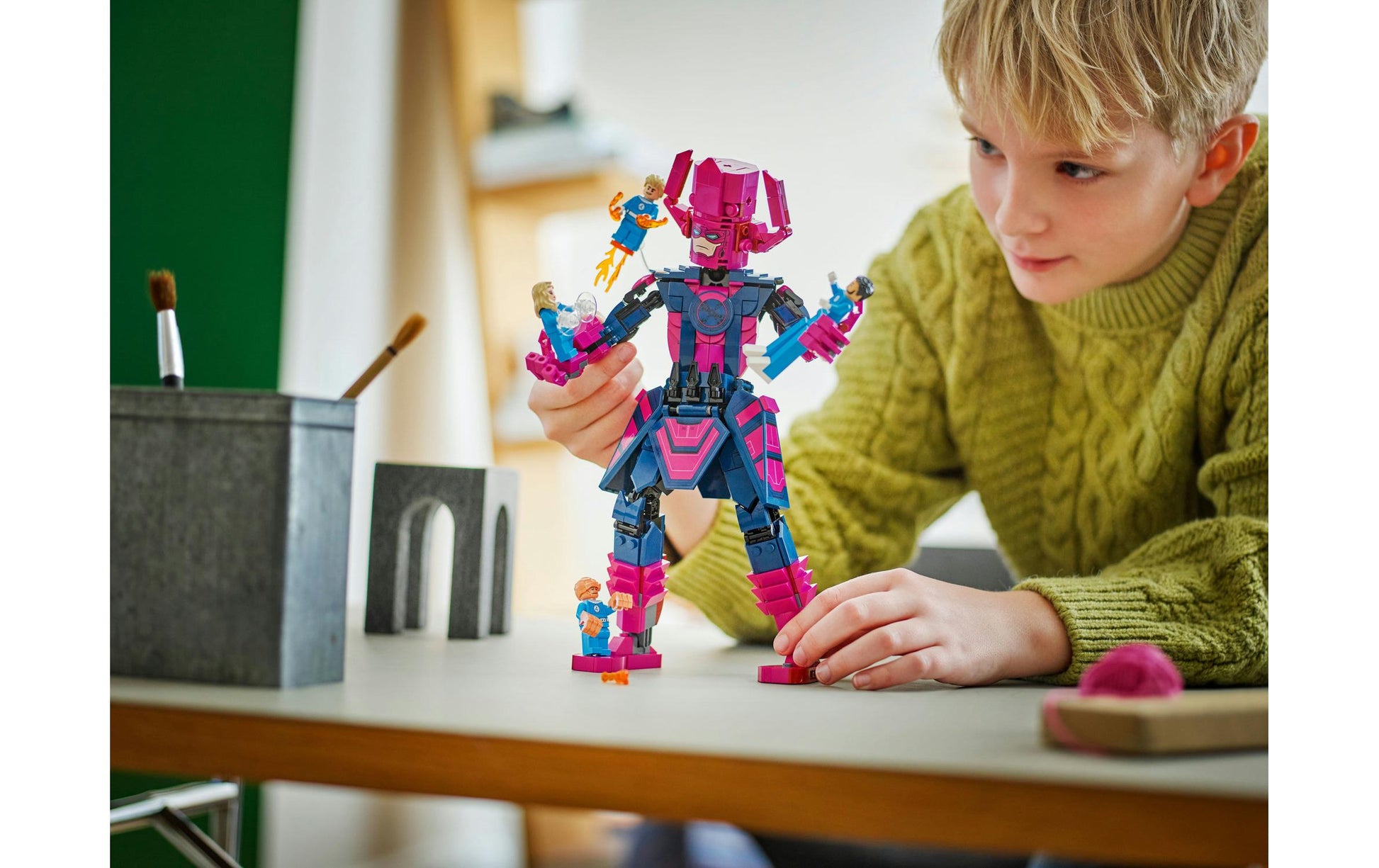 LEGO 76316 Galactus Baufigur – Marvel – 427-teilig – 26,2×6,2×22,2 cm – ab 9 J.