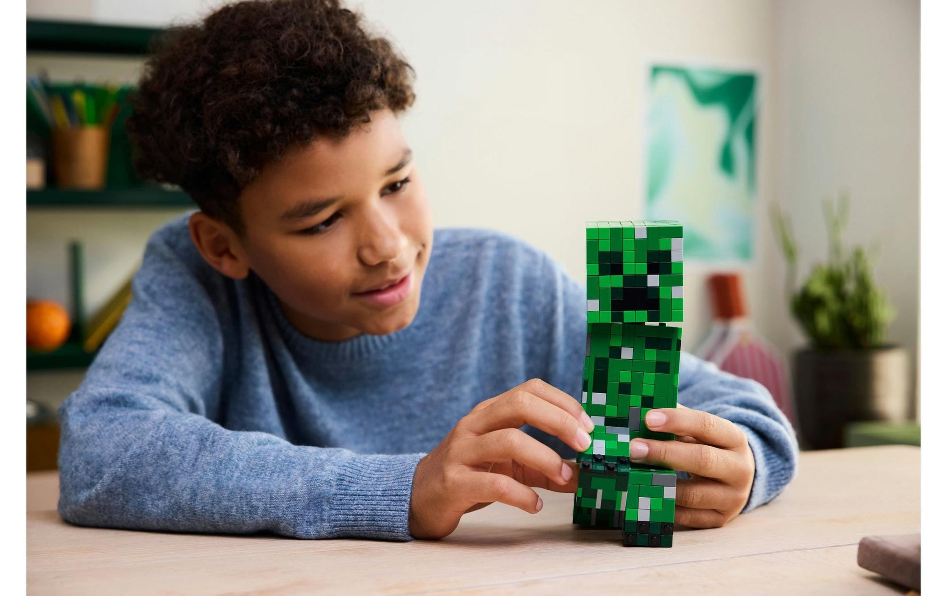 LEGO Das Creeper Bauset – Minecraft – 665-teilig – 26,2 × 7,6 × 22,2 cm – ab 10 J.