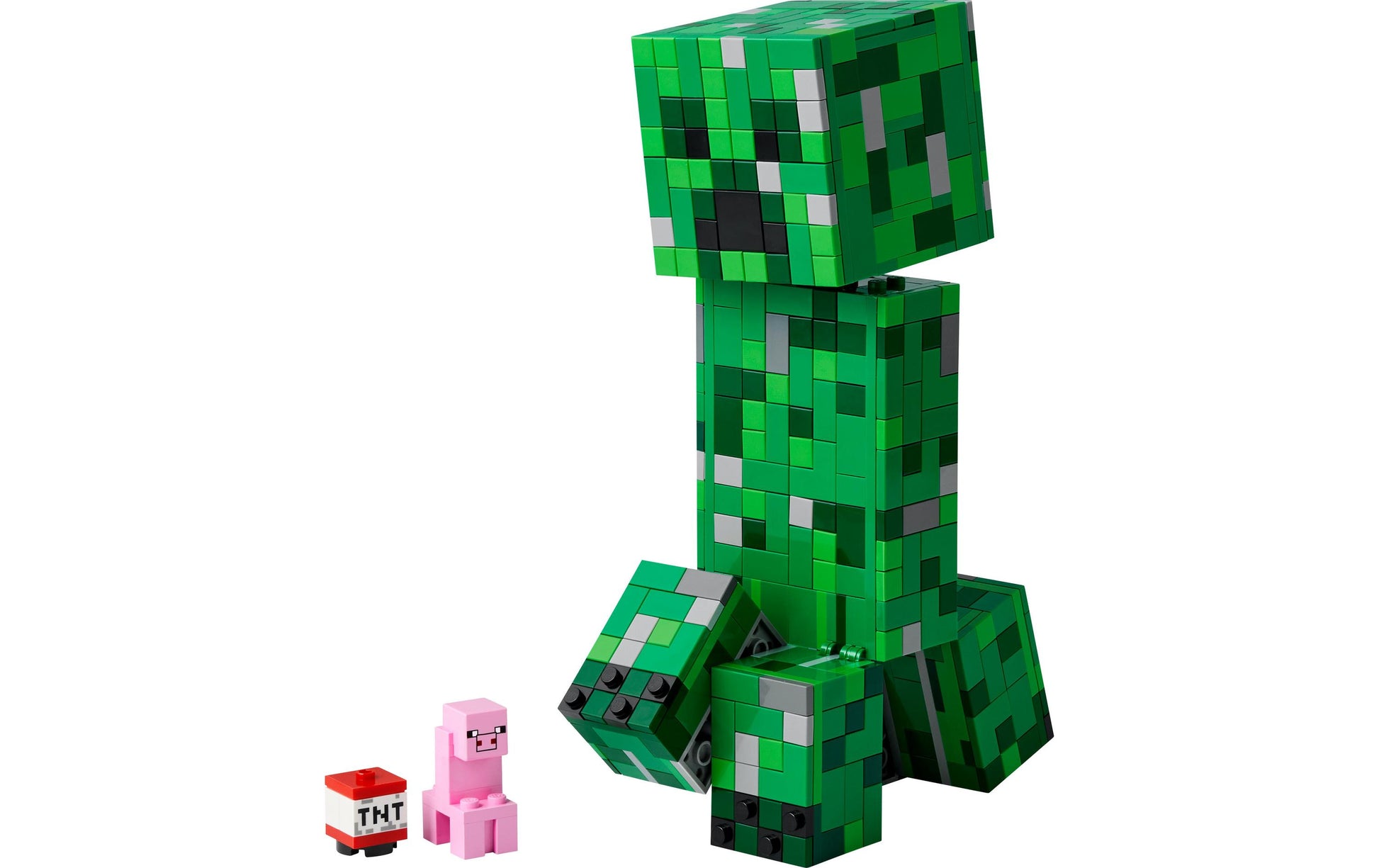 LEGO Das Creeper Bauset – Minecraft – 665-teilig – 26,2 × 7,6 × 22,2 cm – ab 10 J.