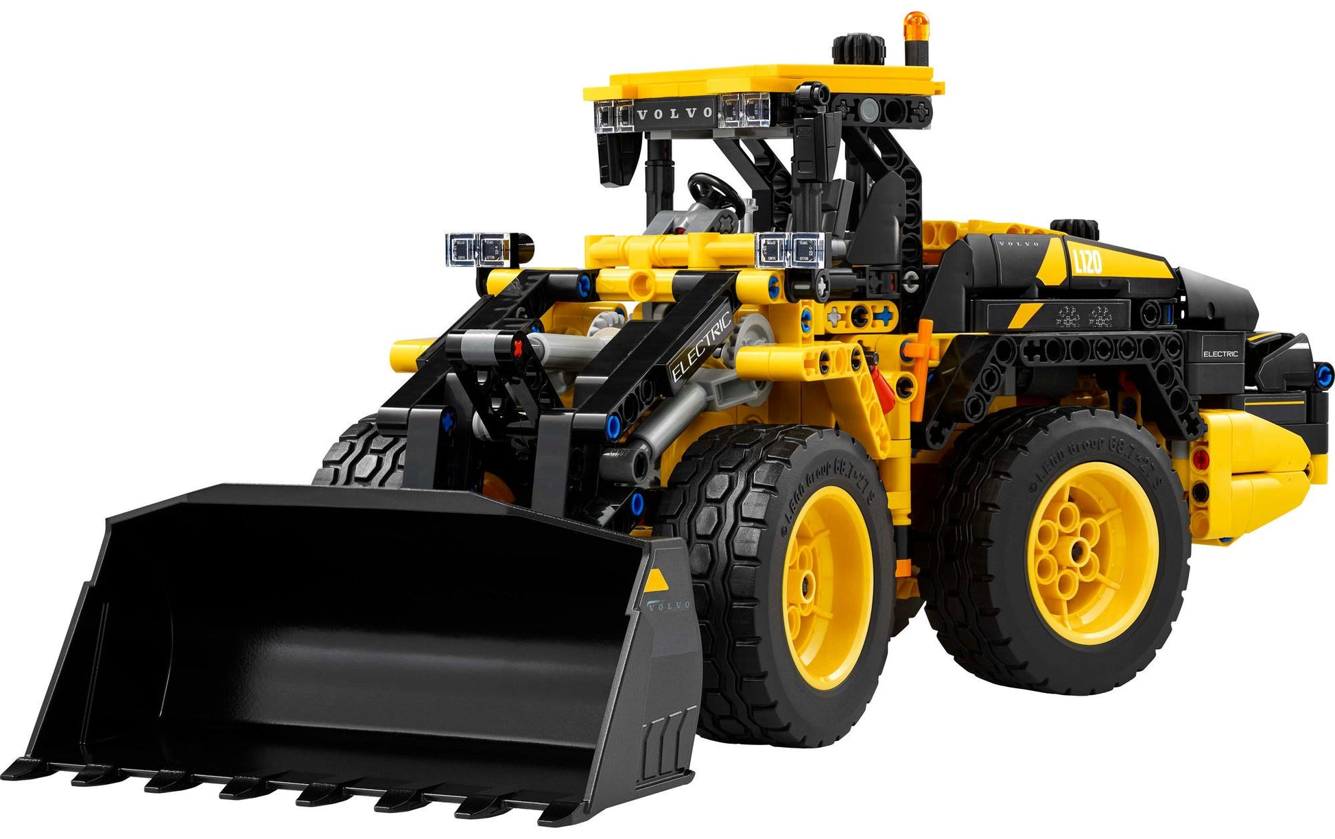 LEGO Technic Volvo L120 Elektrischer Radlader Bausatz – 26,2×9,4×38,2 cm – 973-teilig – ab 9 Jahren
