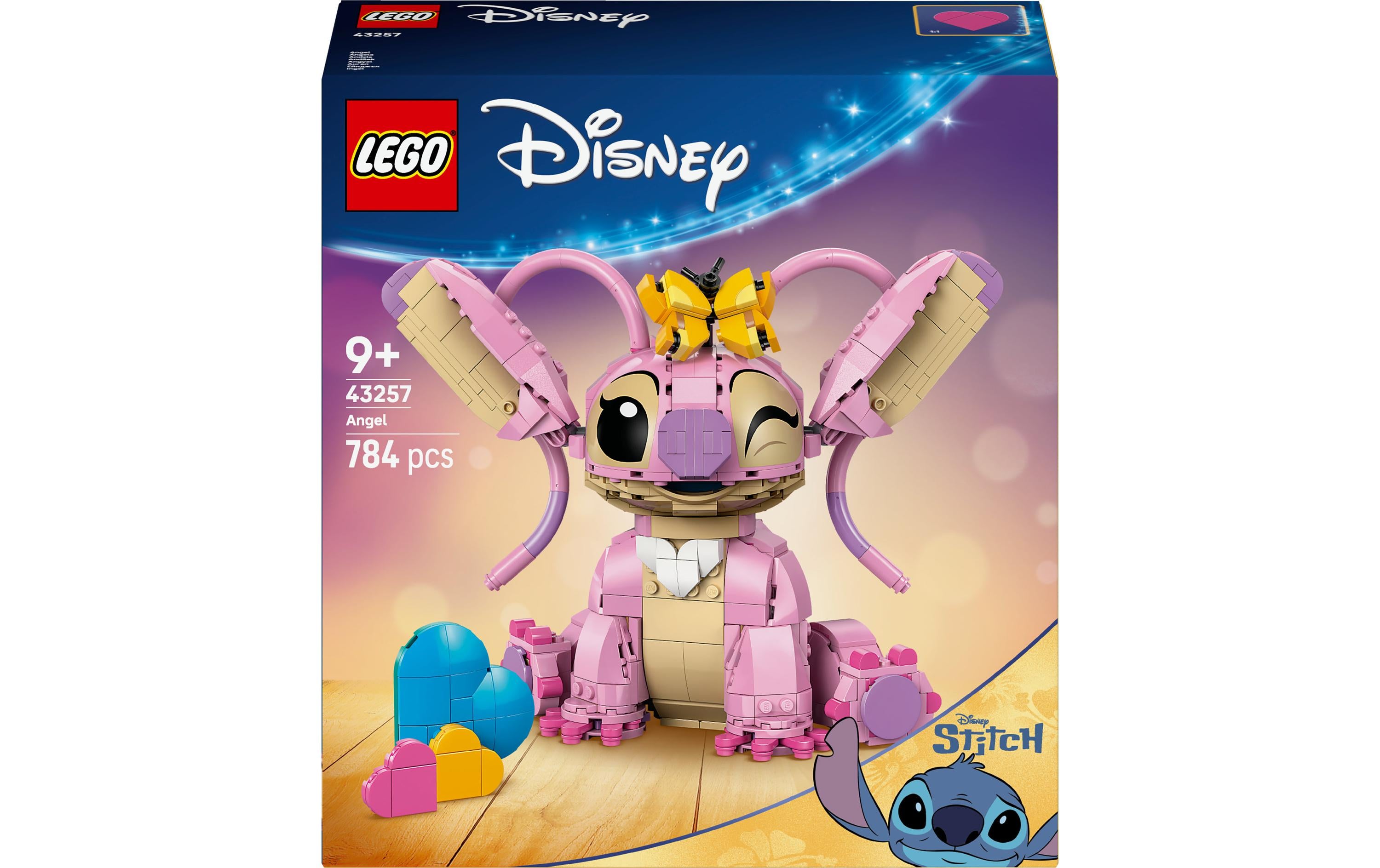 LEGO Angel Bauset – Disney – 784-teilig – 28,2×9,6×26,2 cm – ab 9 J.
