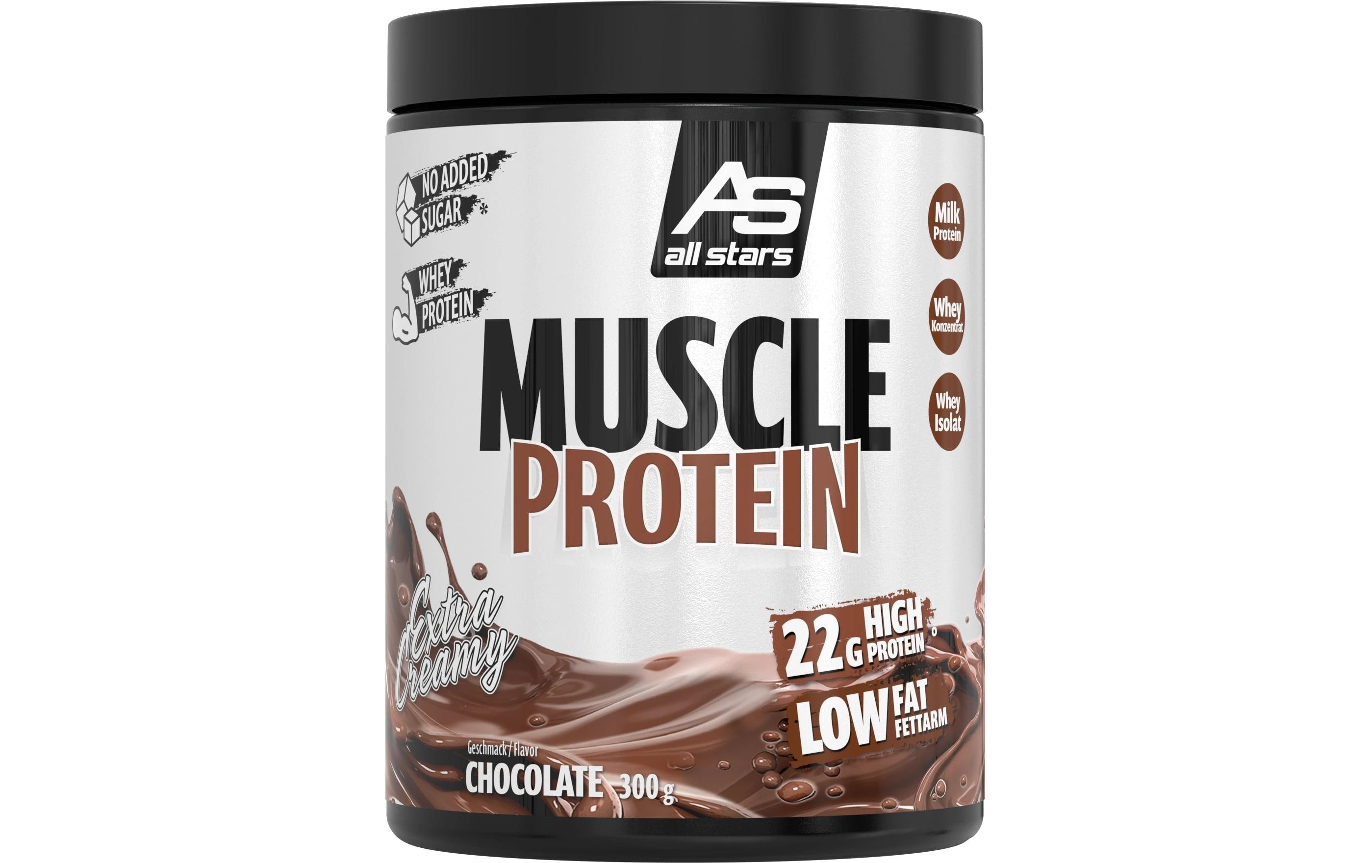 ALL STARS Fitness Products All Stars Whey Protein Schokolade – 300 g