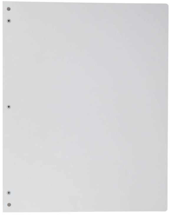 MAUL Registraturstützen – 245 × 15 × 308 mm, Kunststoff, Edelstahl, Rot/Weiss, für A4