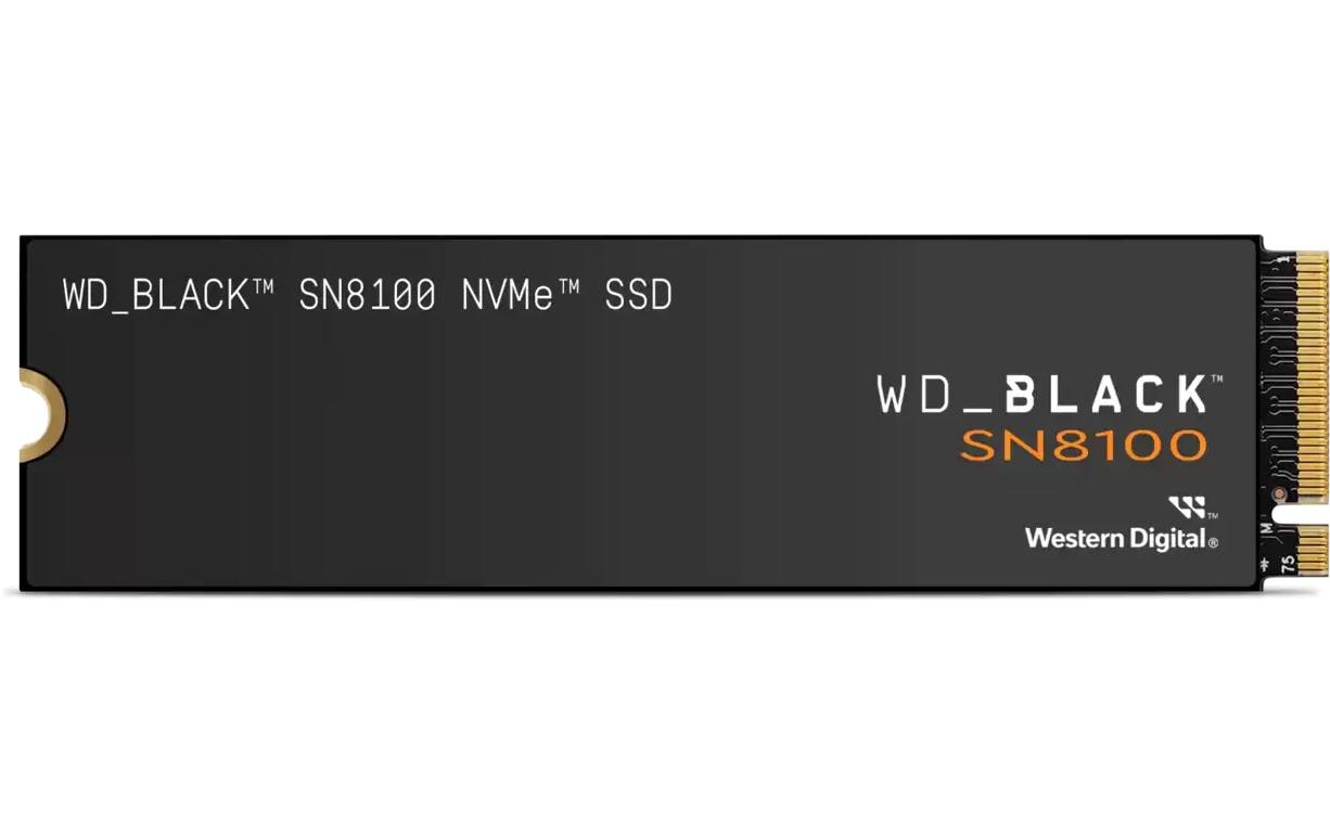 Western Digital Black SN8100 4 TB – M.2 2280, PCIe 5.0 NVMe, 14900/14000 MB/s