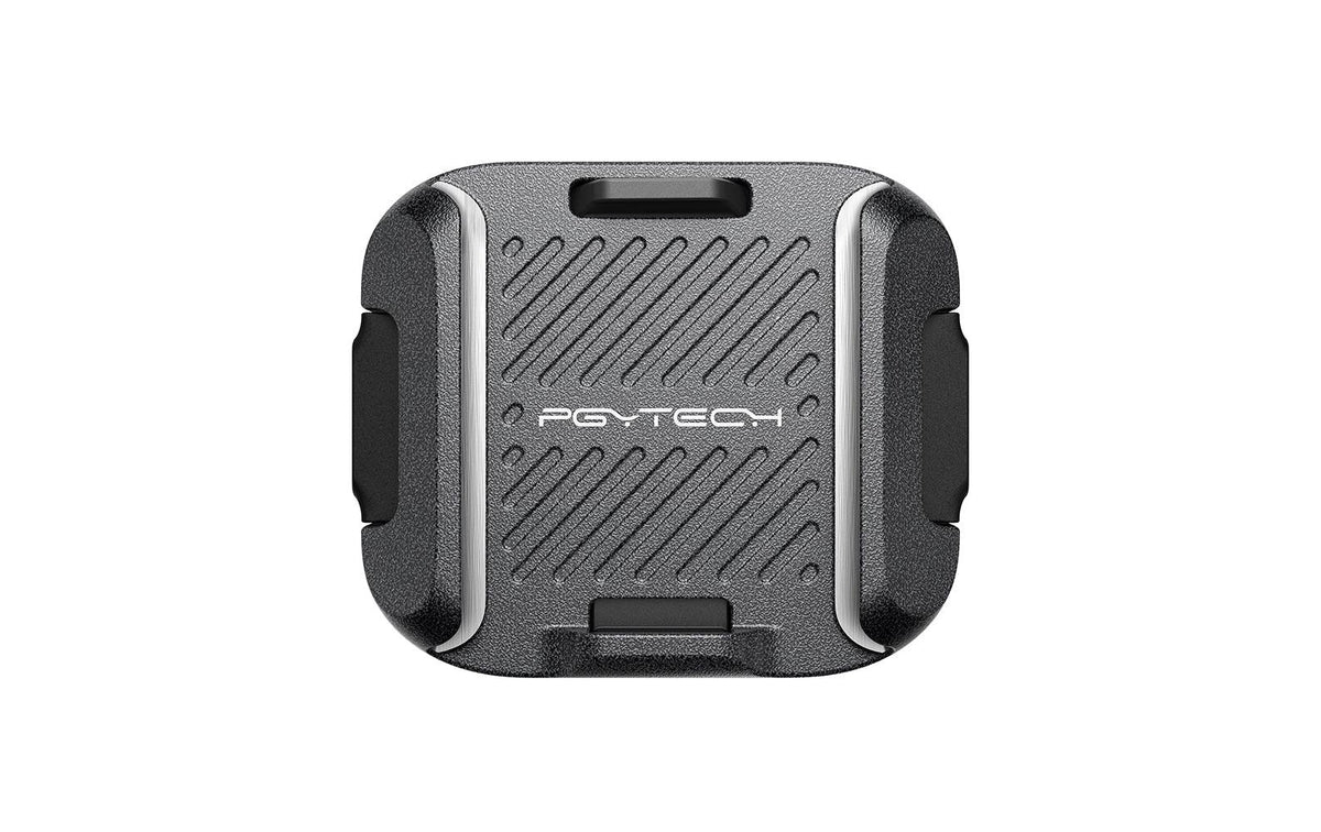 PGYTECH P-CG-195 Montageklemme – Aluminium, Schnellfreigabe – Schwarz/Silber