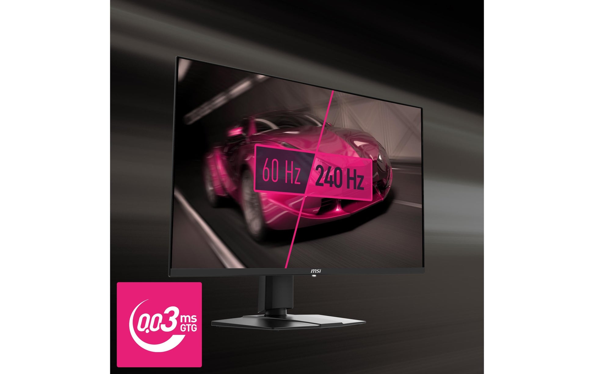 MSI MPG 321URXDE – Monitor, 31,5", 3840 × 2160 (UHD 4K), OLED, 240 Hz, 250 cd/m², Adaptive Sync, Schwarz