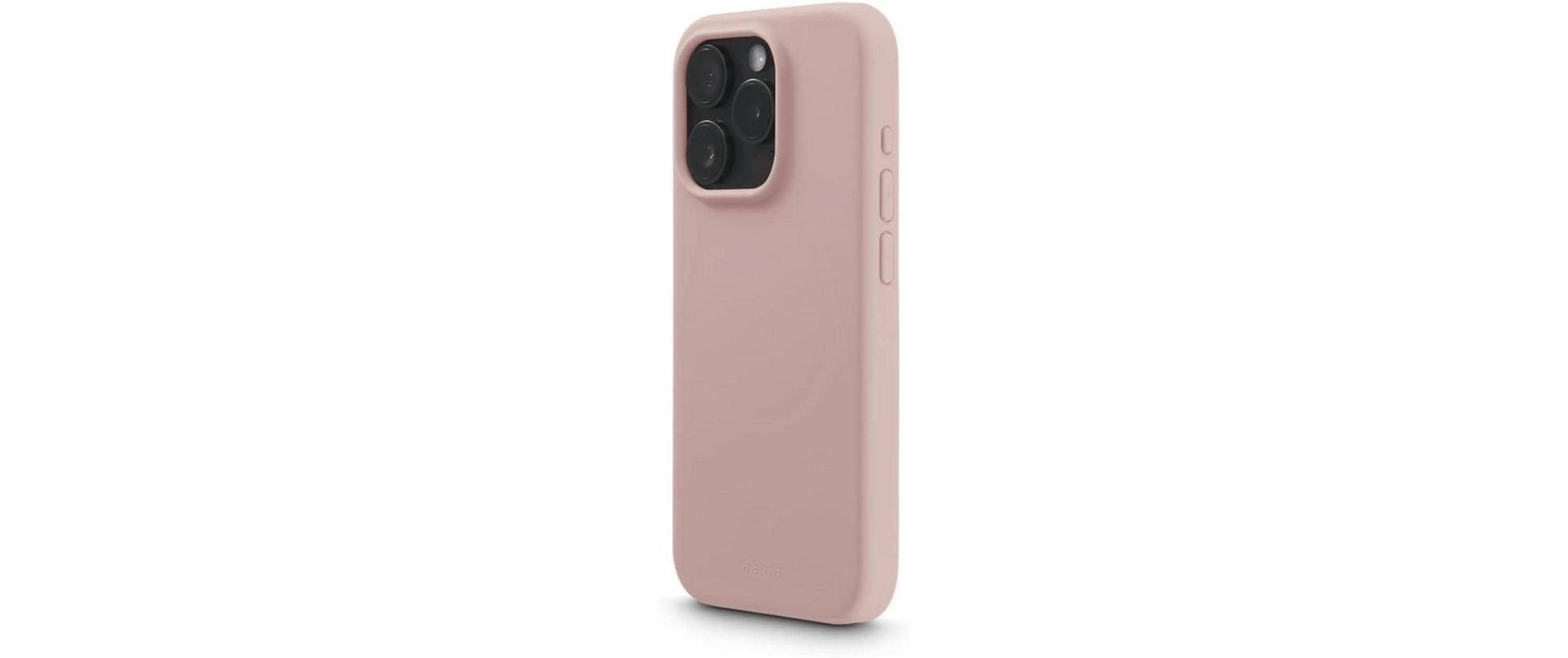 Hama MagCase Fantastic Feel Backcover – für Apple iPhone 16 Pro, MagSafe, TPU, Nude