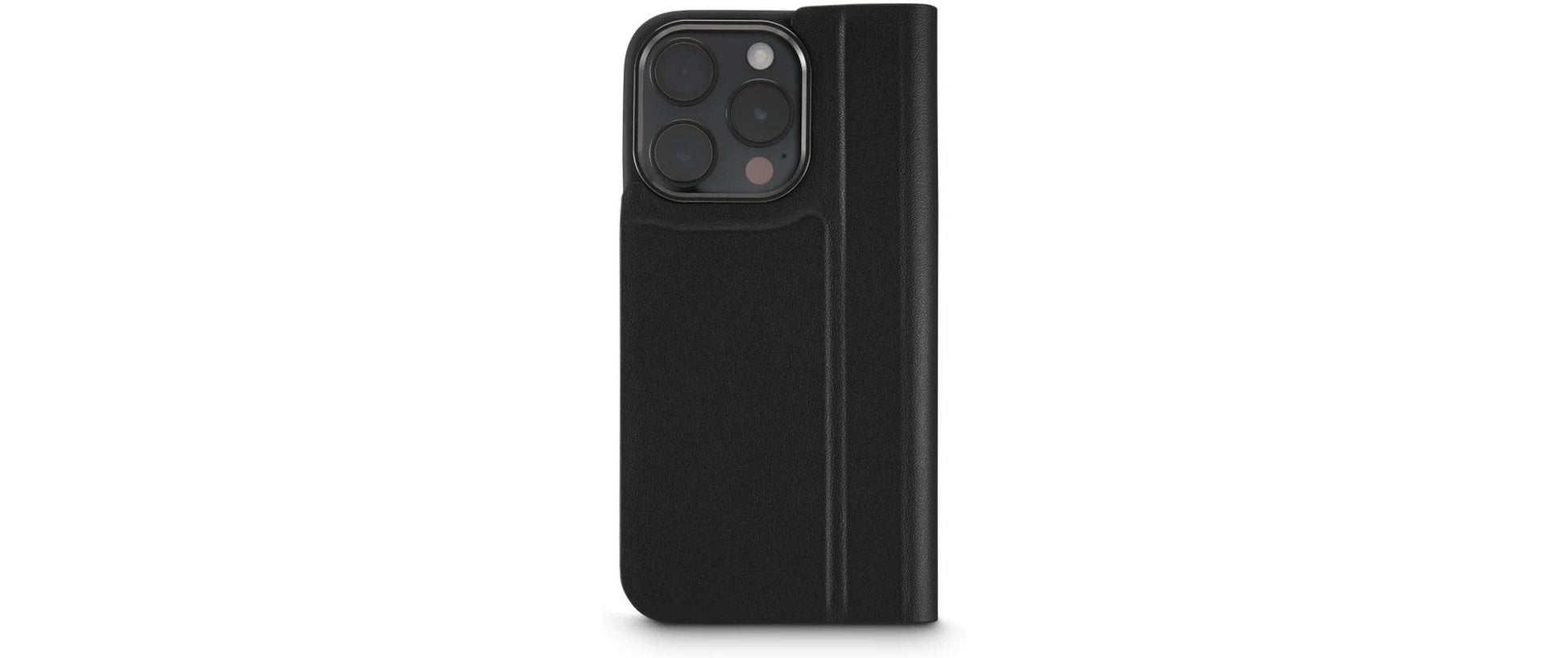 Hama Booklet-Hülle – für Apple iPhone 16 Pro Max – schwarz – Kunstleder – mit Kartenfach, Magnetverschluss