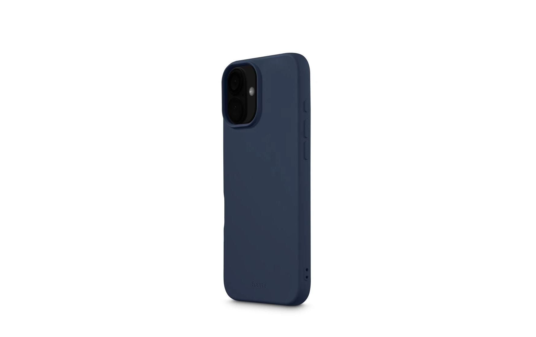 Hama Backcover – für Apple iPhone 16, TPU, Dunkelblau