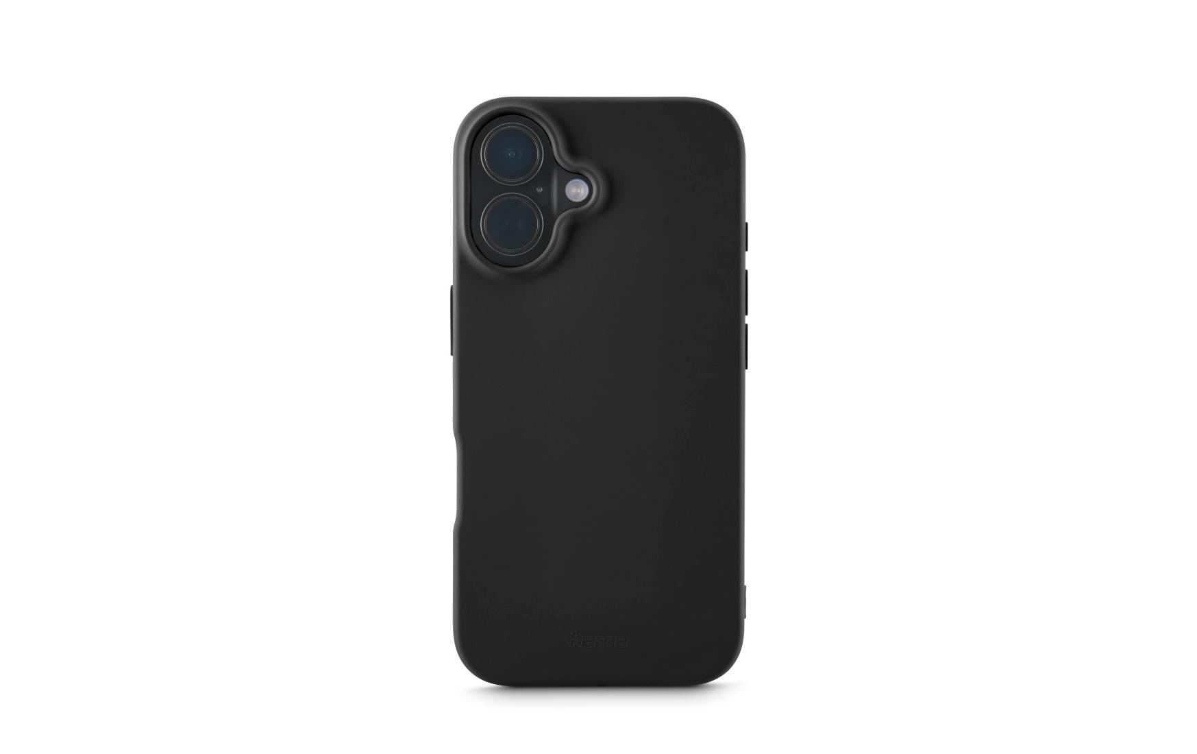 Hama Backcover – für Apple iPhone 16 Plus, TPU, schwarz
