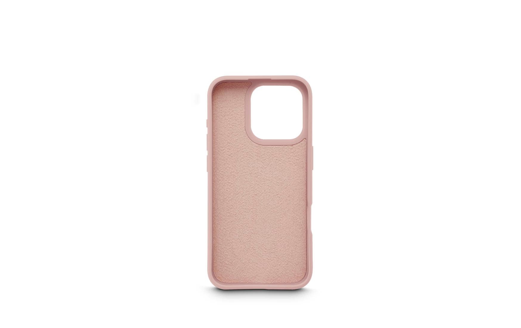 Hama MagCase Fantastic Feel Backcover – für Apple iPhone 16 Pro, MagSafe, TPU, Nude