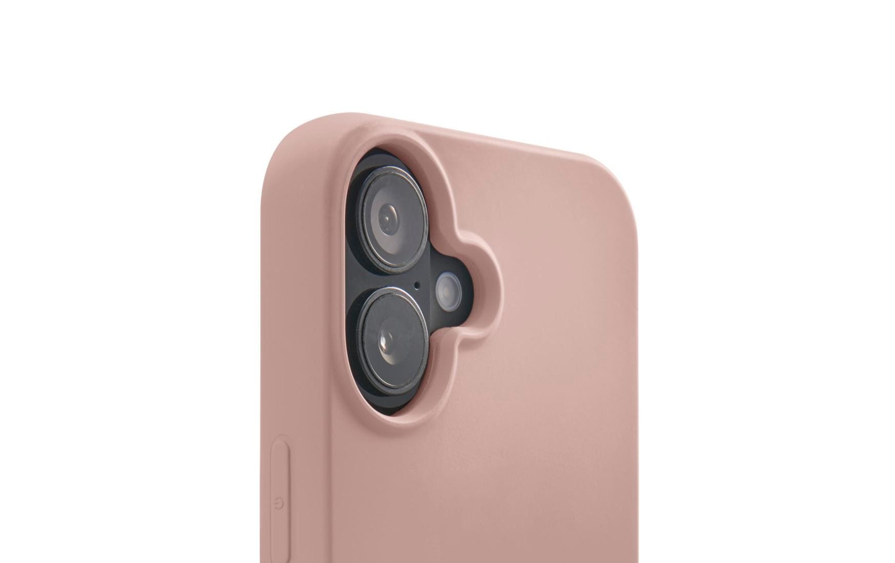 Hama MagCase Fantastic Feel – Rückcover – für Apple iPhone 16, MagSafe, TPU, Nude