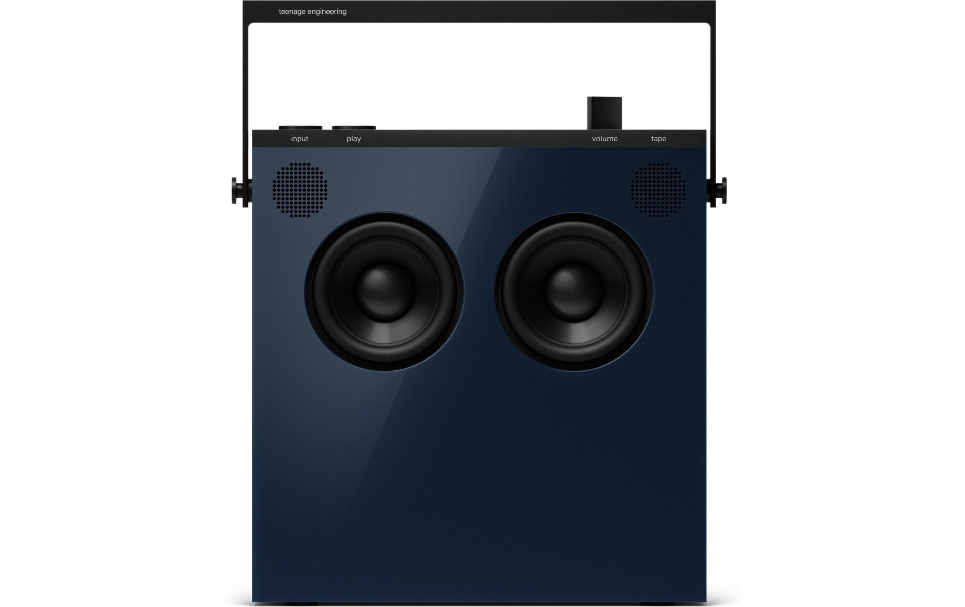 Teenage Engineering OB-4 – Bluetooth-Lautsprecher – Akkubetrieb, 3,5 mm Klinke, FM, Blau