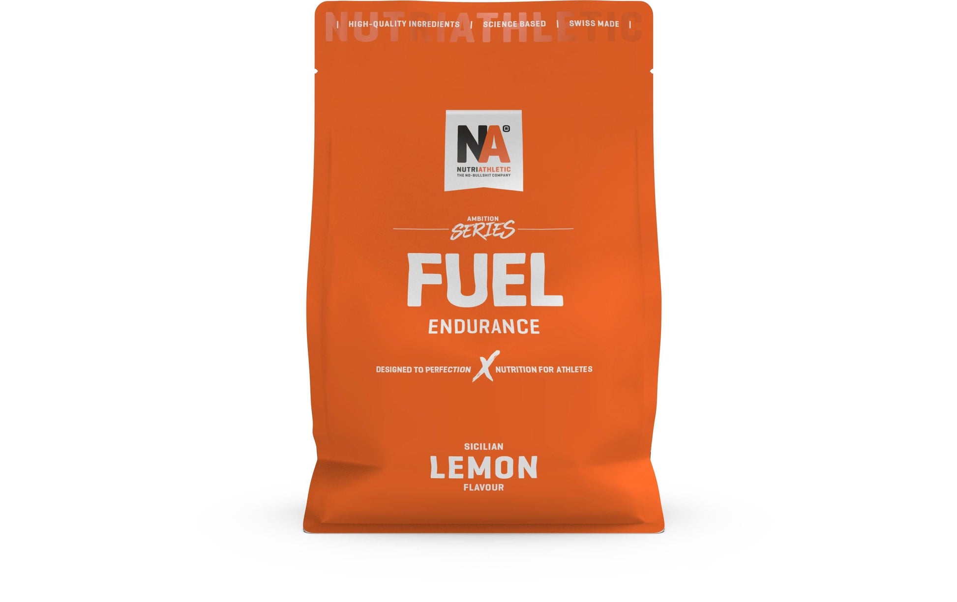 NUTRIATHLETIC Energiepulver Zitrone – glutenfrei, vegan – 1,5 kg