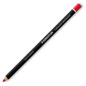 Staedtler Lumocolor 10820-2 Permanentmarker – 4 mm – rot – für Glas, Metall und Kunststoff
