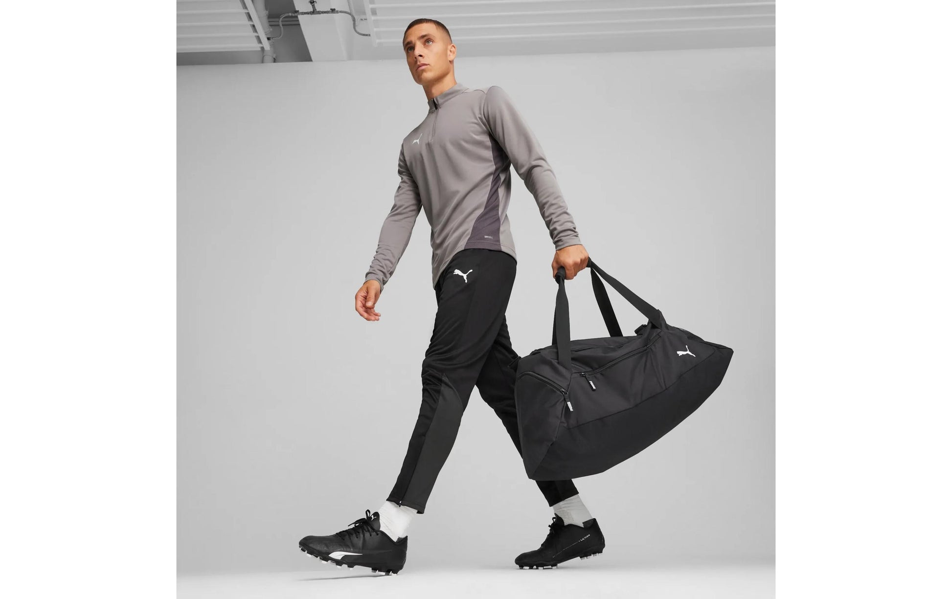 PUMA Sporttasche teamGOAL – 55 l, Polyester, Schwarz, 65 × 29 × 32 cm