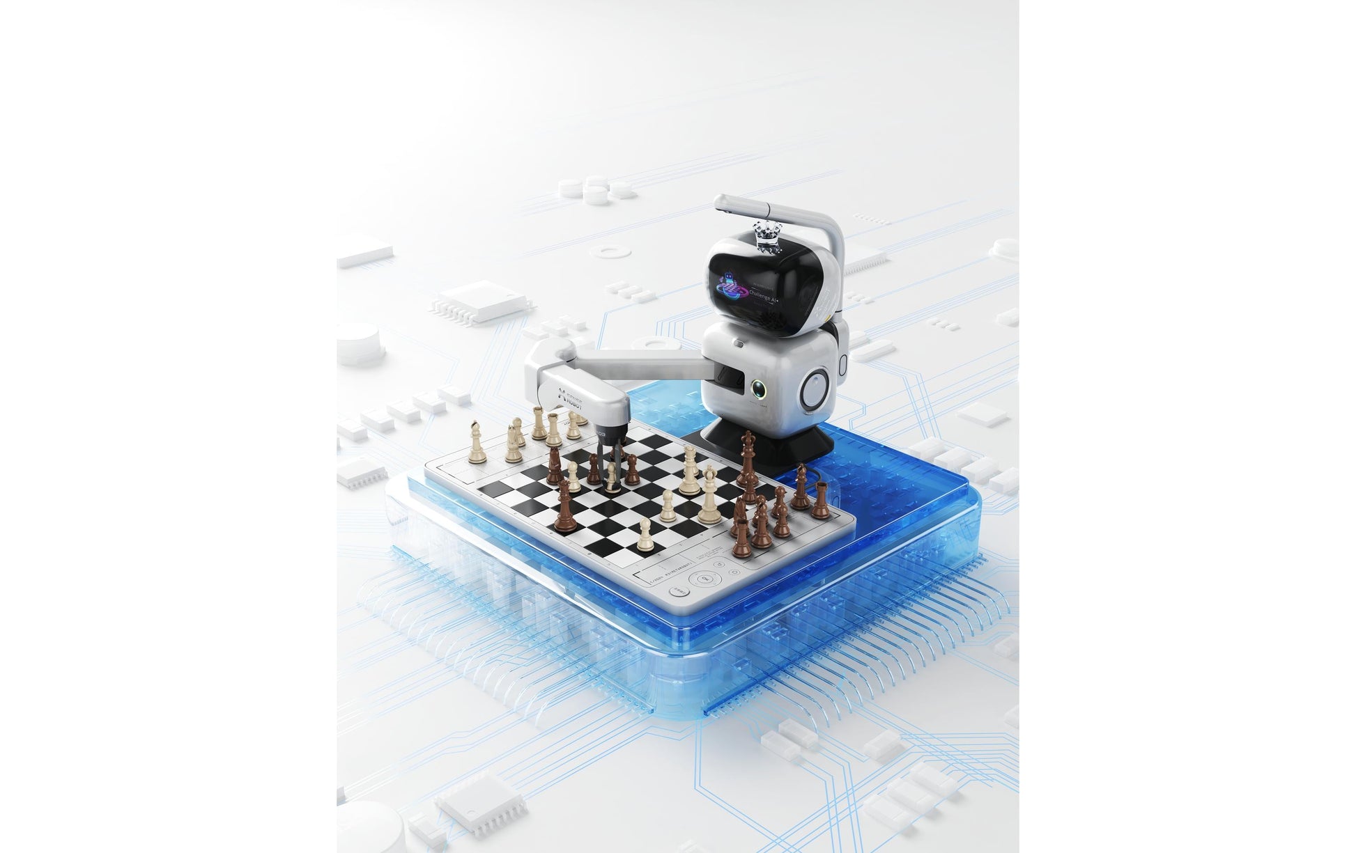 Sense robot SenseRobot AI Schachroboter – Brettspiel, 1–2 Spieler, ab 12 Jahren, 60 Min., EN