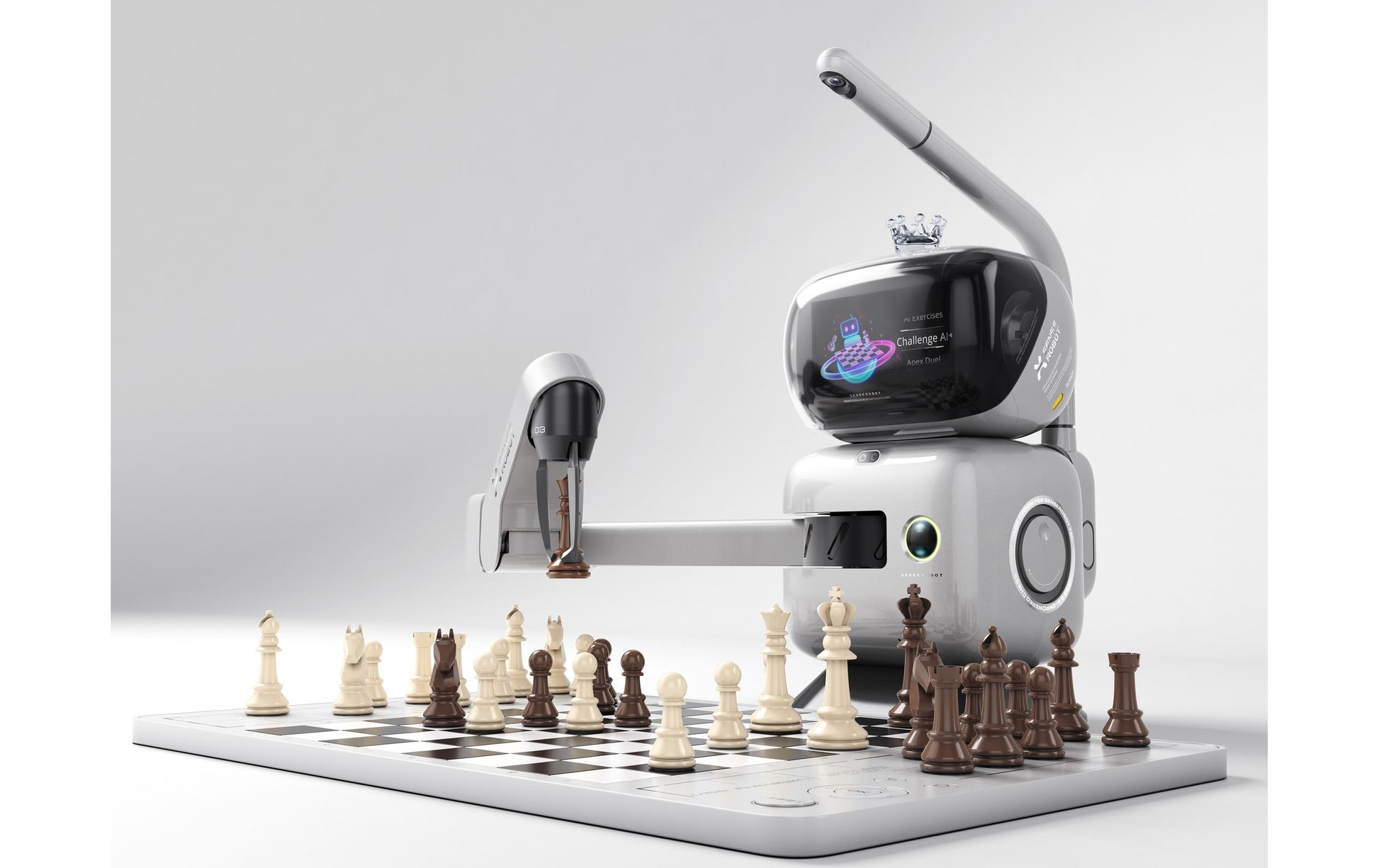 Sense robot SenseRobot AI Schachroboter – Brettspiel, 1–2 Spieler, ab 12 Jahren, 60 Min., EN