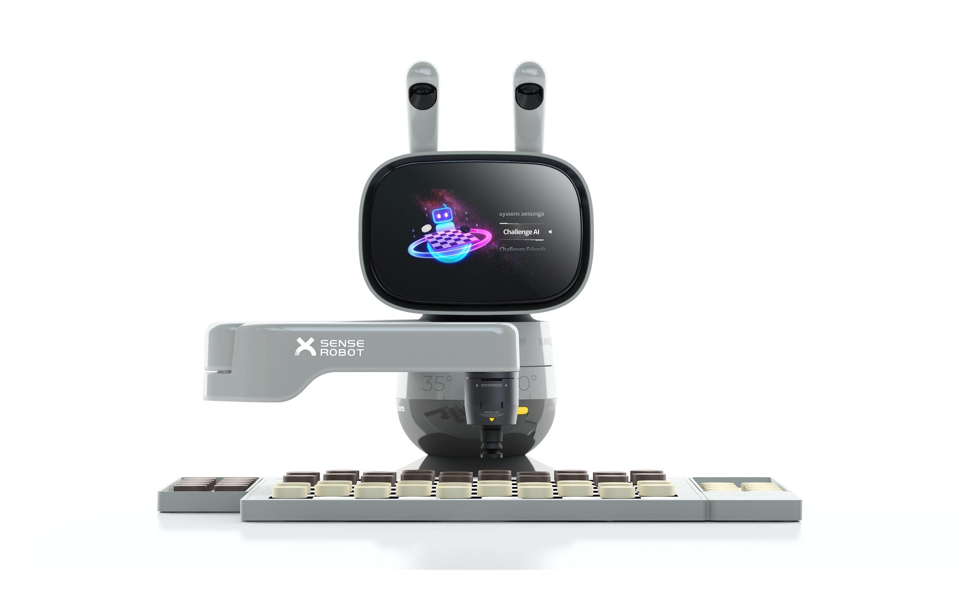 Sense robot SenseRobot AI Schachroboter Lite – Brettspiel, 1–2 Spieler, ab 12 Jahren, 60 Min., EN