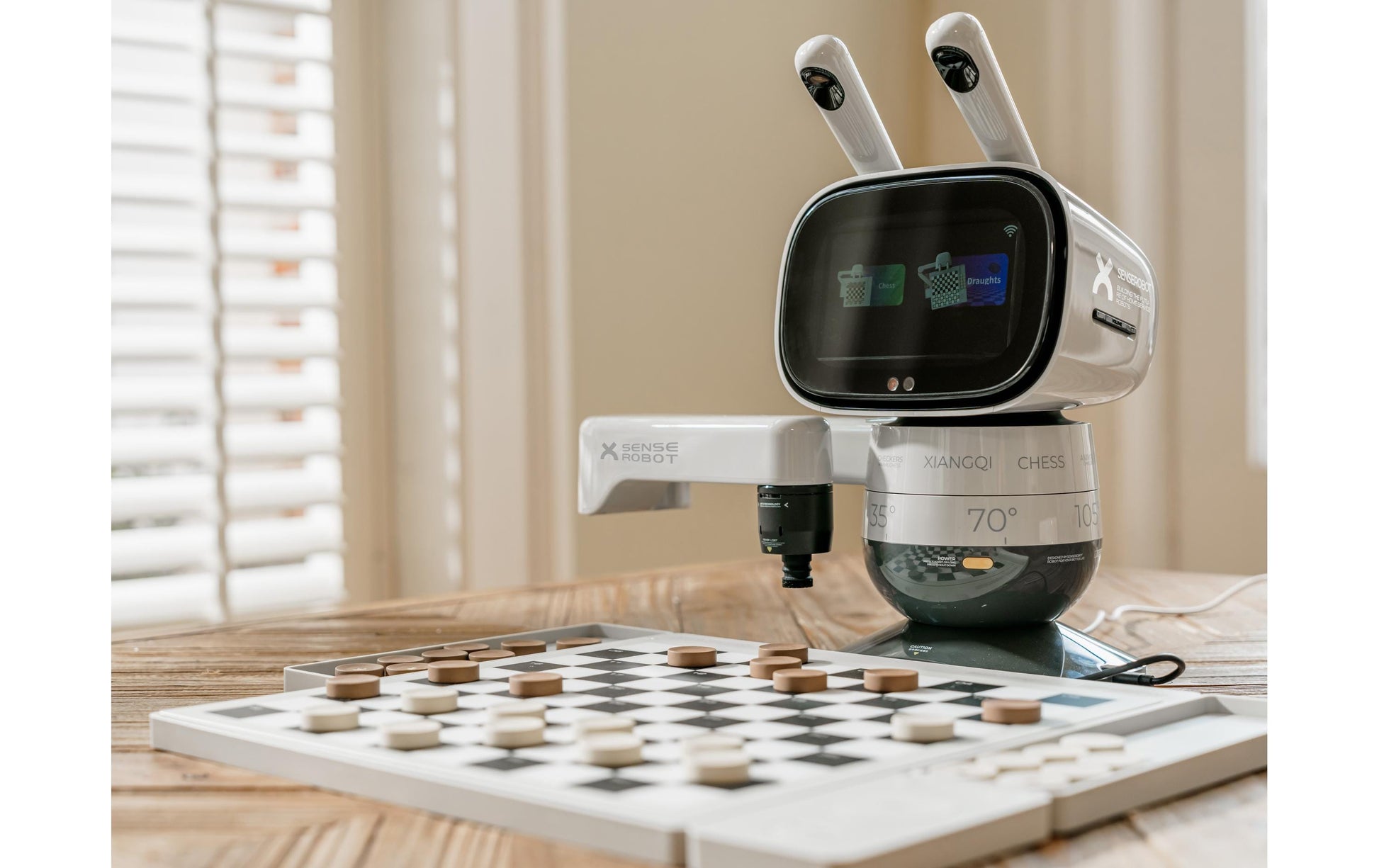 Sense robot SenseRobot AI Schachroboter Lite – Brettspiel, 1–2 Spieler, ab 12 Jahren, 60 Min., EN