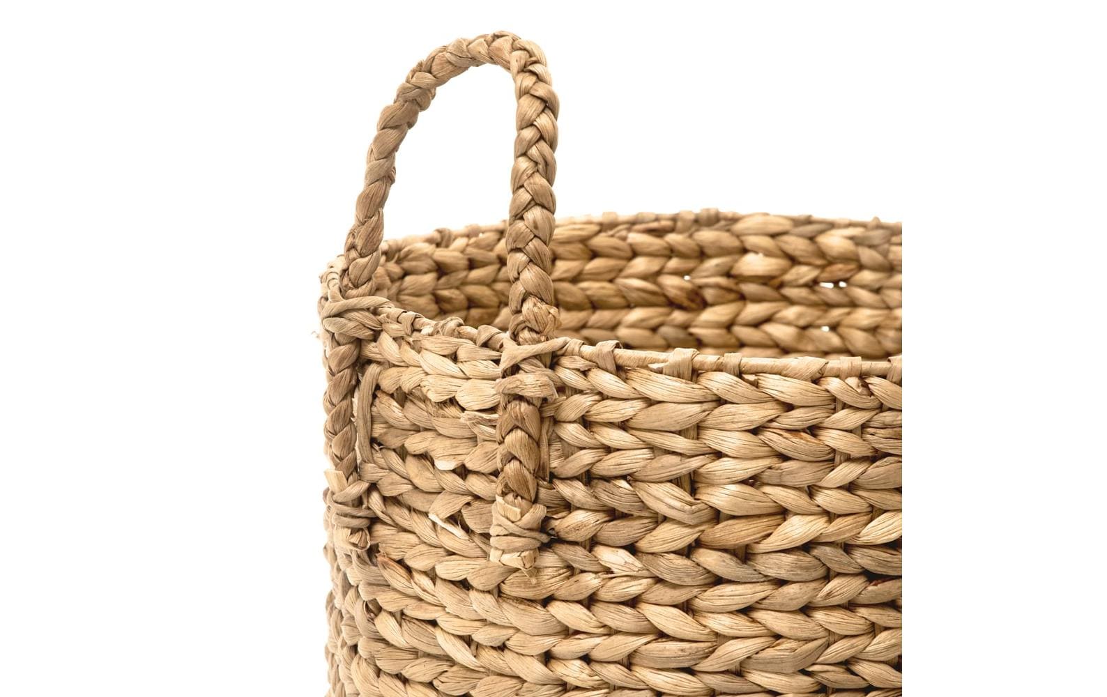 Urbanara Aufbewahrungskorb 62,8 l – Seegras – Braun – Ø 400 × H 500 mm